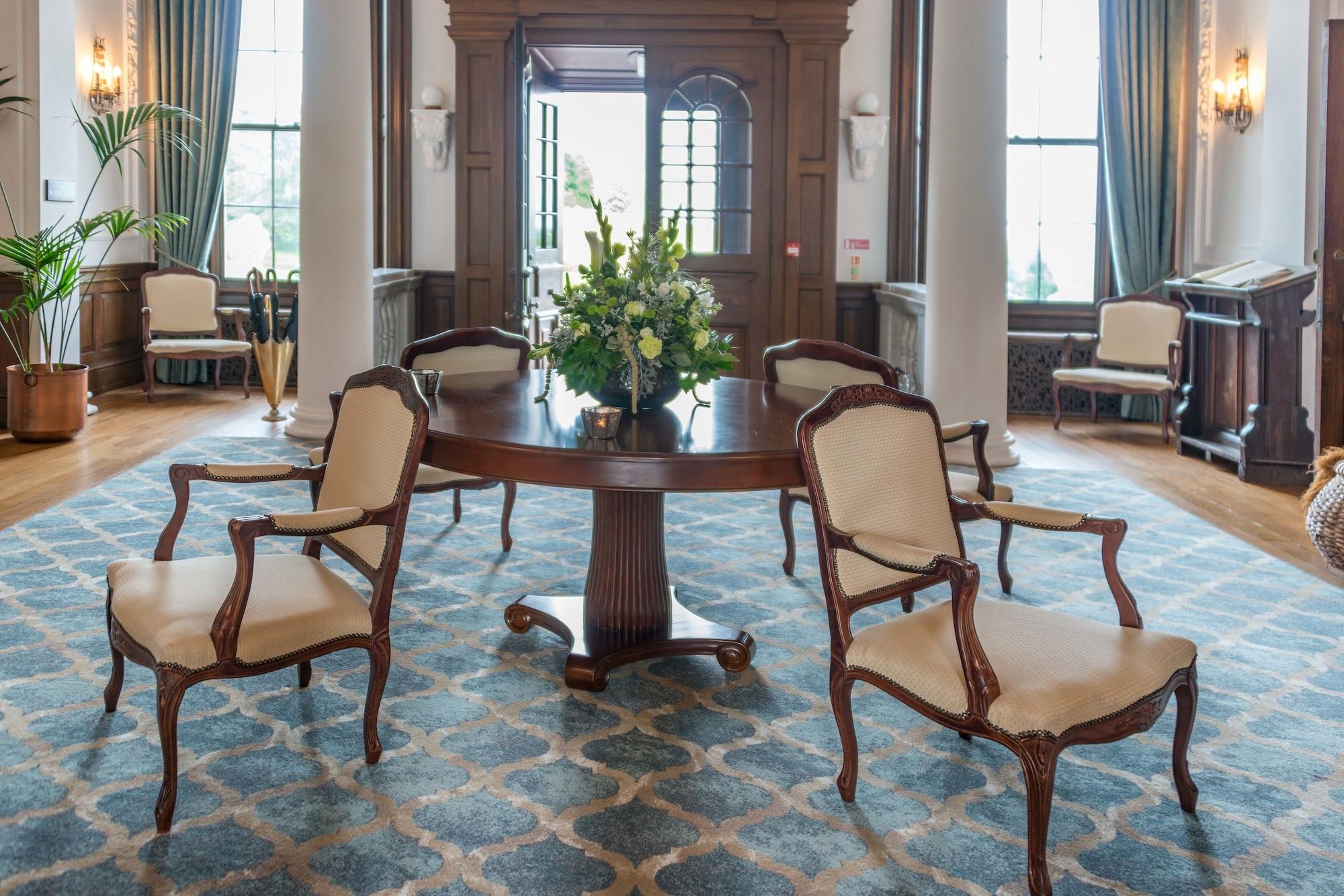 Vista Lobby Hawkstone Hall Hotel & Gardens