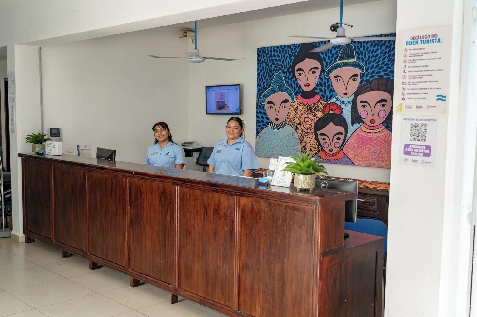 Vista Lobby Hotel Santa Cruz Huatulco