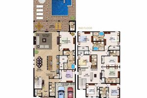 Arriendo temporal - 9BR Encore Villa Pool, Spa & Water Park