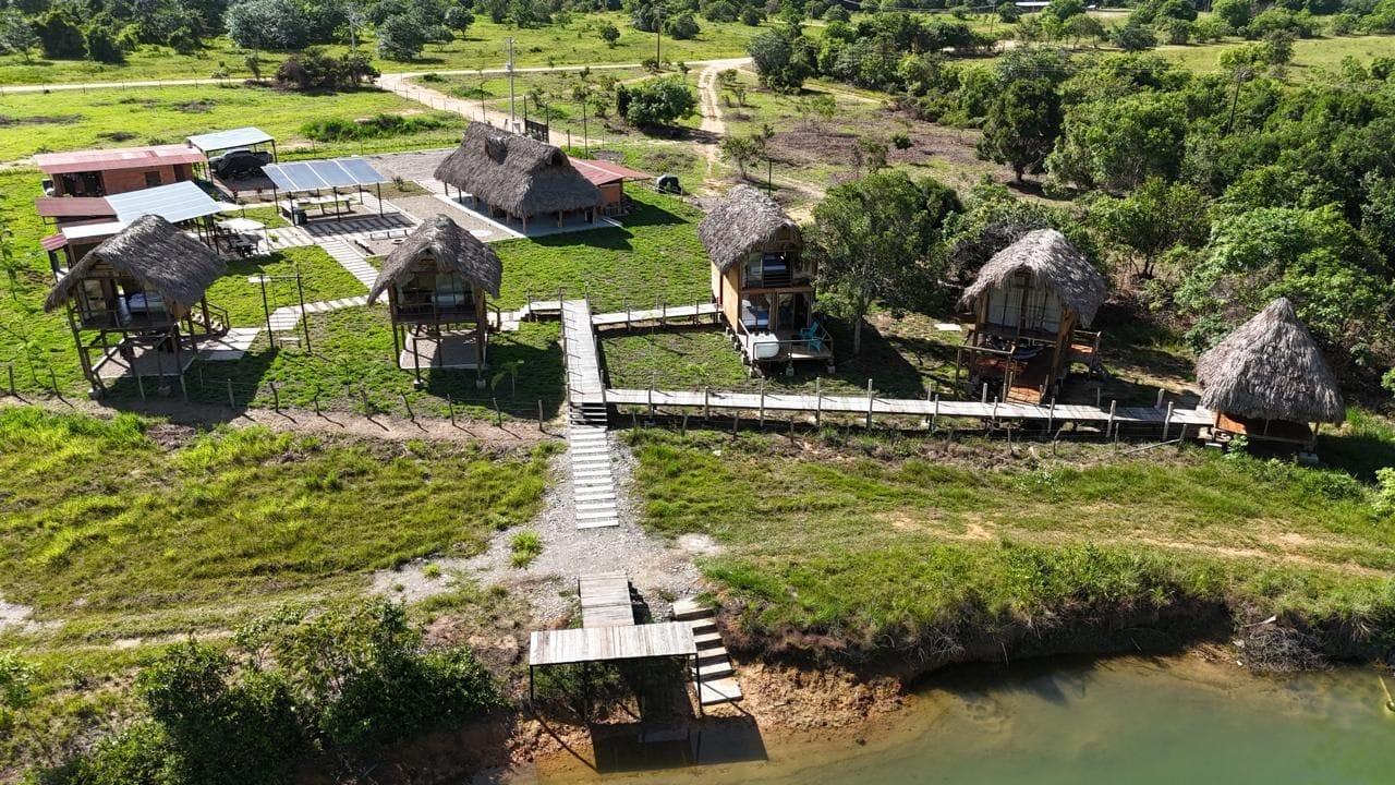 Vista Exterior Ecohotel Payara Puerto Gaitán