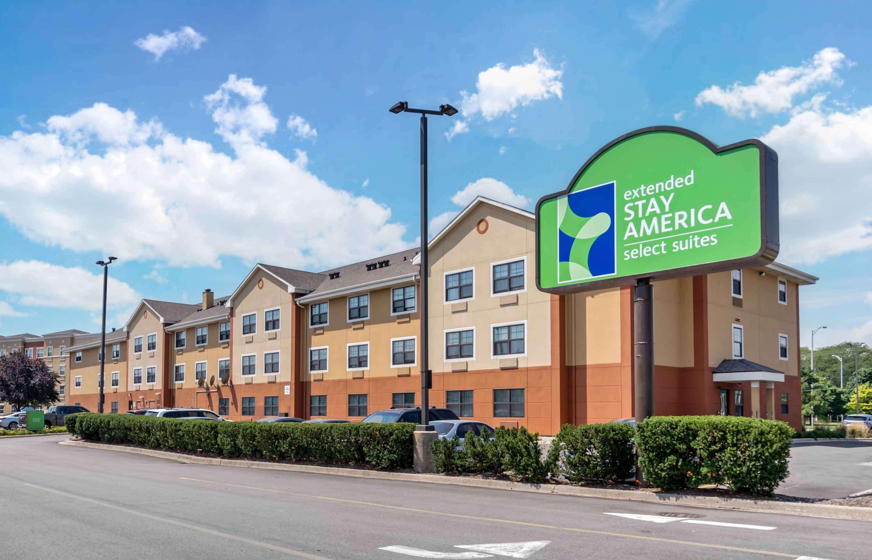 Vista Exterior Extended Stay America Select Suites Chicago O'Hare