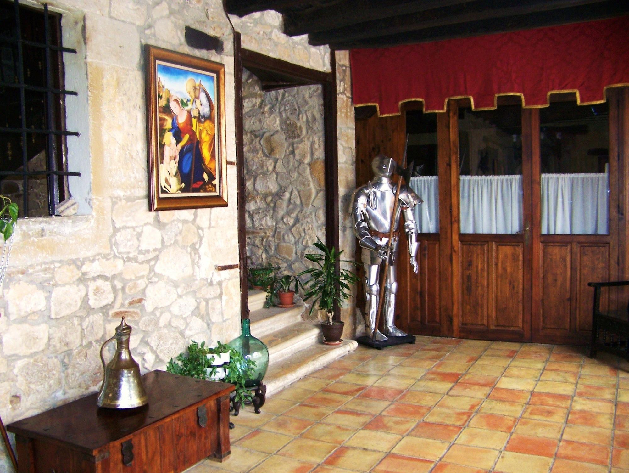 Vista Lobby Posada Torre-Palacio de los Alvarado