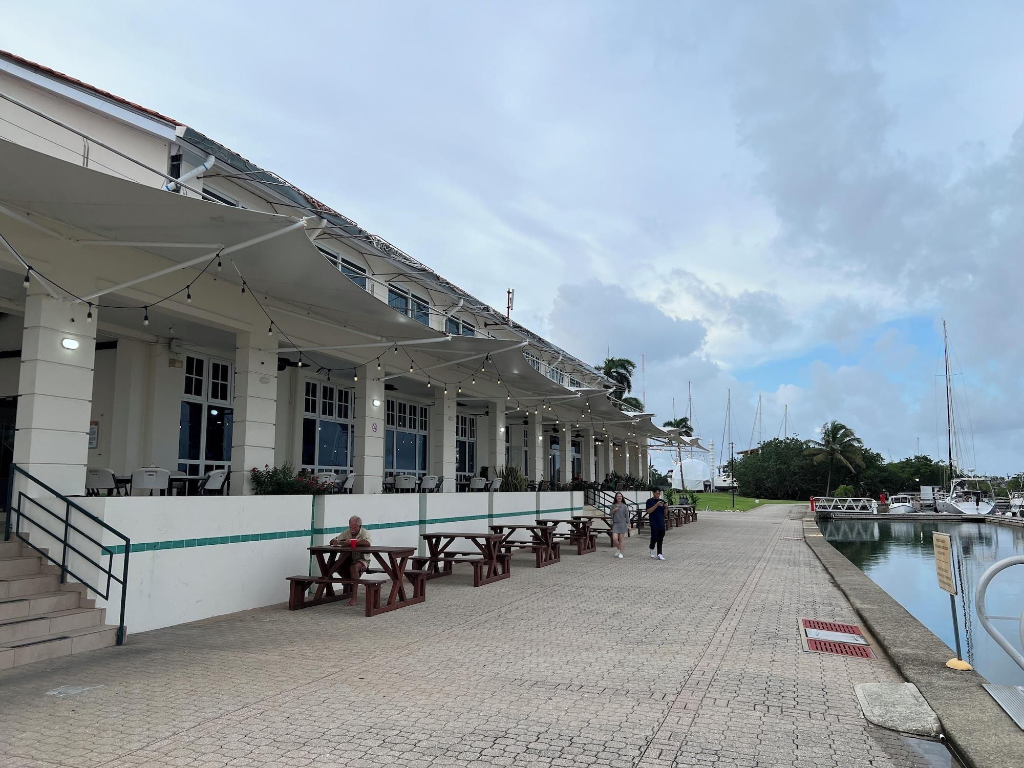 Vista Exterior Marina Hotel at Shelter Bay