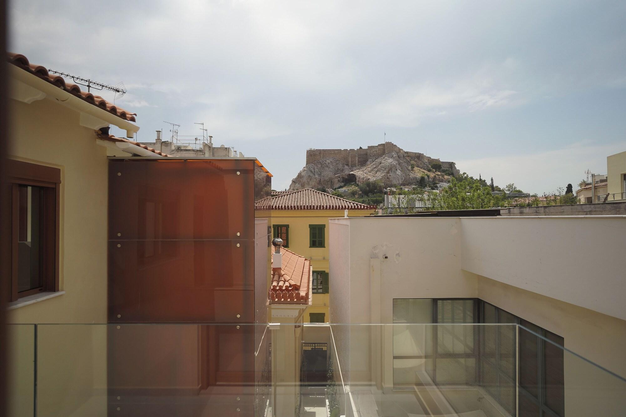 Vista Exterior Plaka House - Boutique Apartments