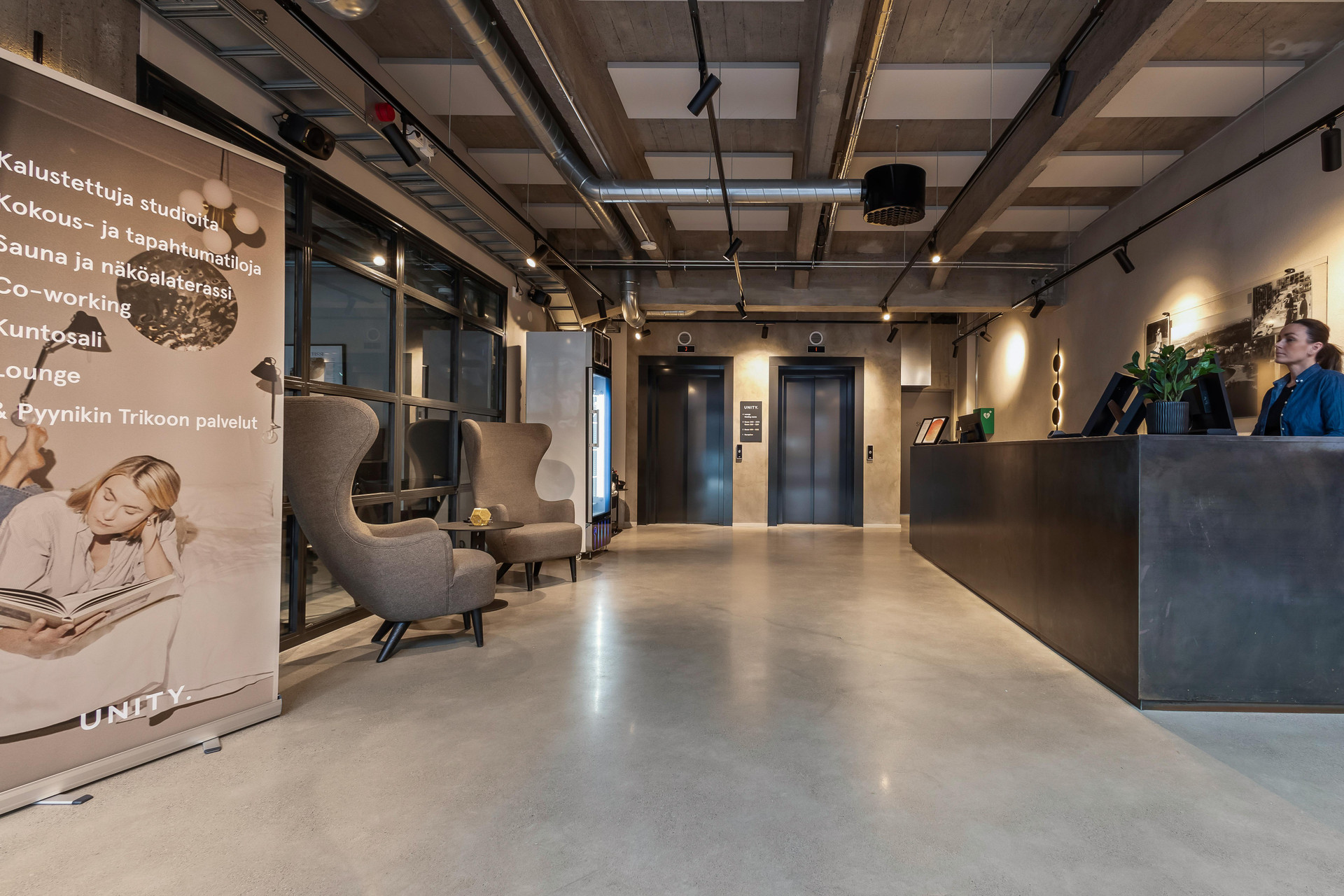Vista Lobby Unity Tampere - A Studio Hotel