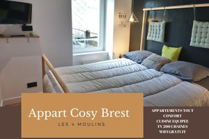 Alquiler Vacacional - Appart Cosy Brest Les 4 Moulins
