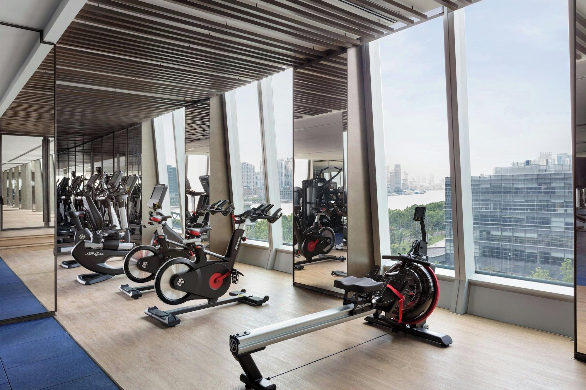 Gimnasio JW Marriott Marquis Hotel Shanghai Pudong