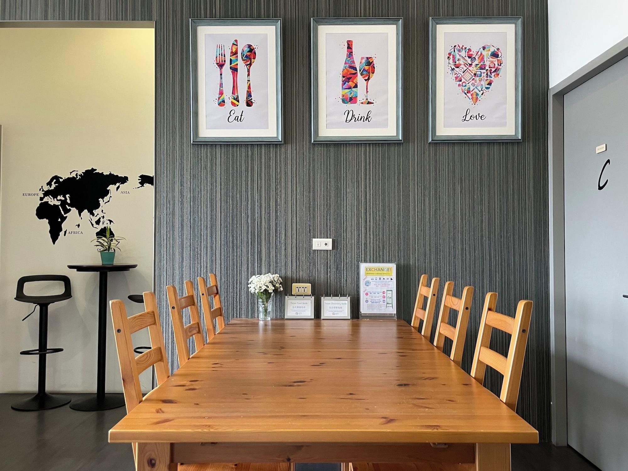Restaurant Easymind Guesthouse, Hostel in Taipei Main Station