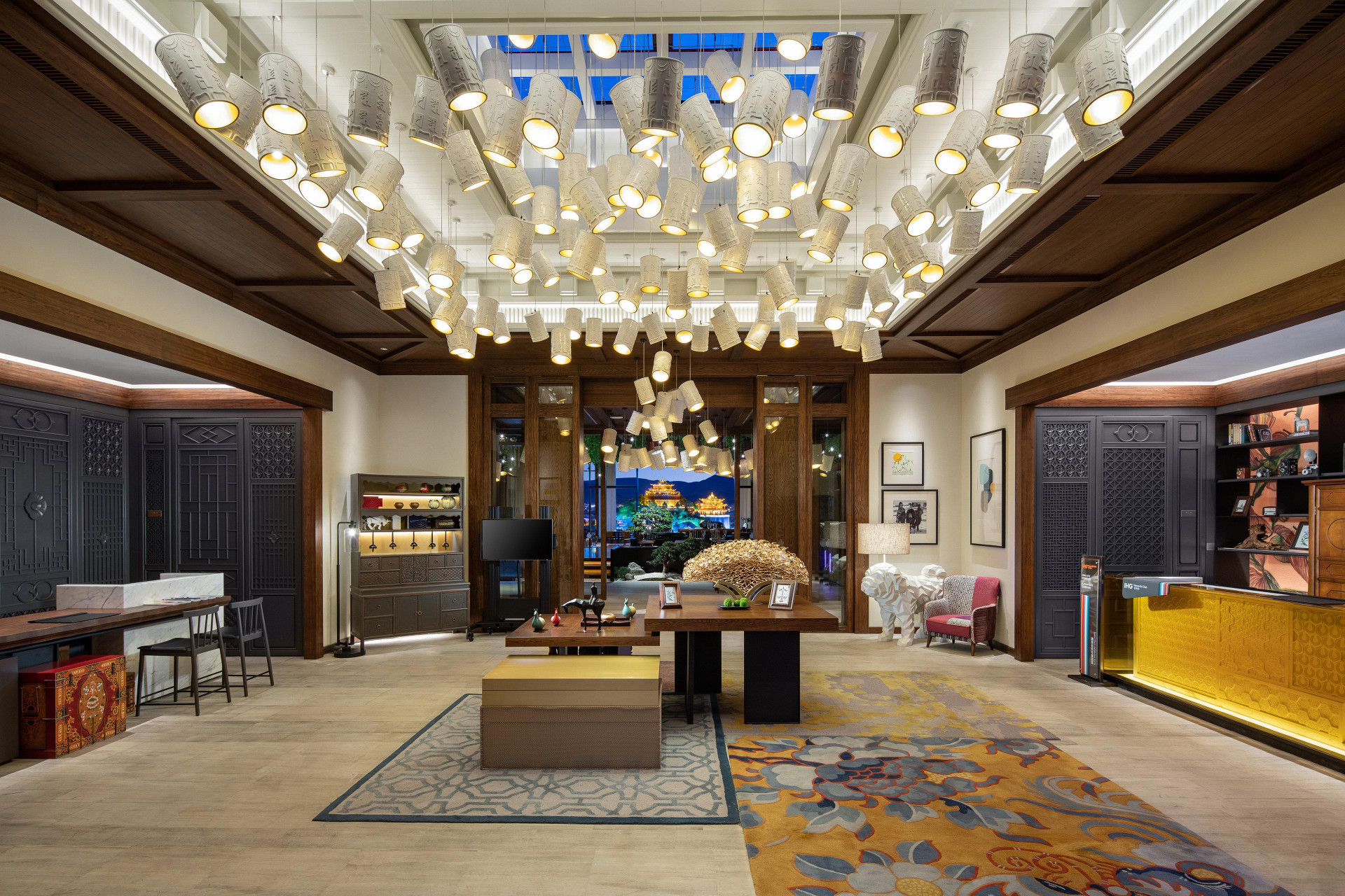 Vista Lobby Hotel Indigo Diqing Moonlight City by IHG