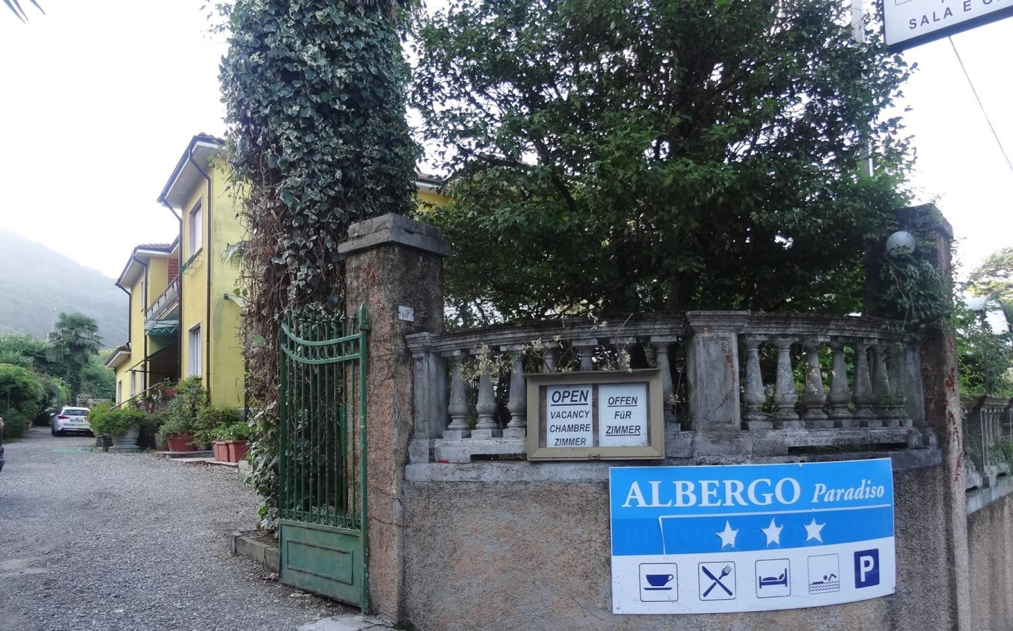 Vista Lobby Albergo Paradiso