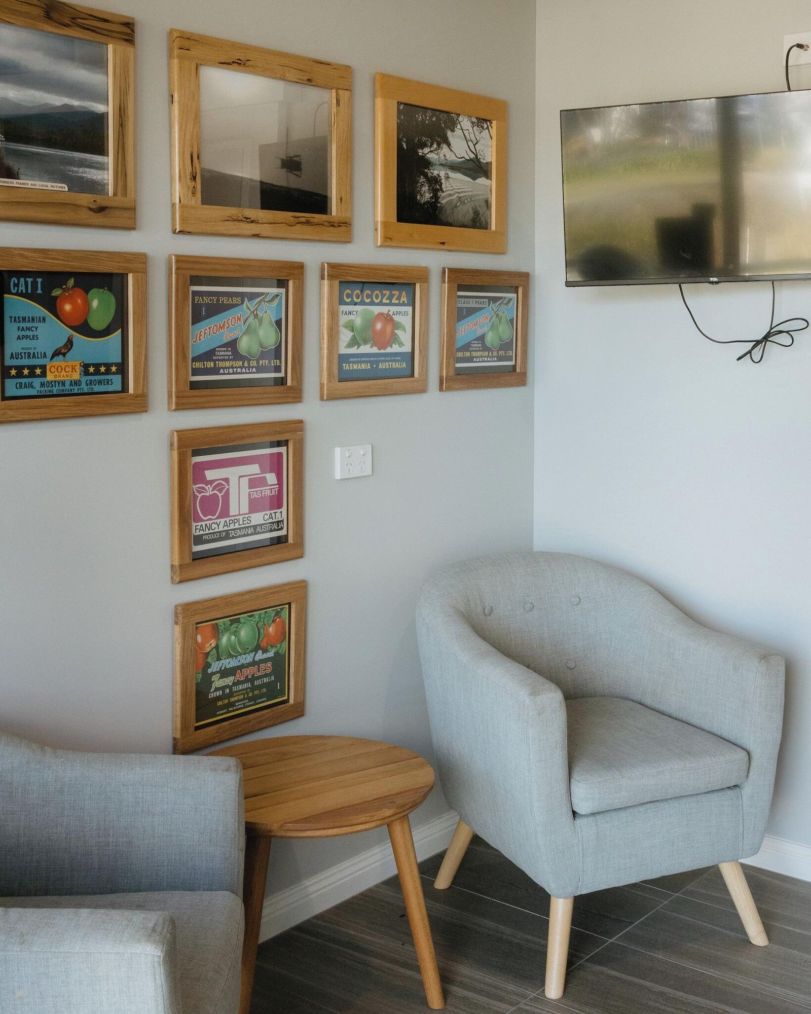 Vista Lobby Boat Reflections