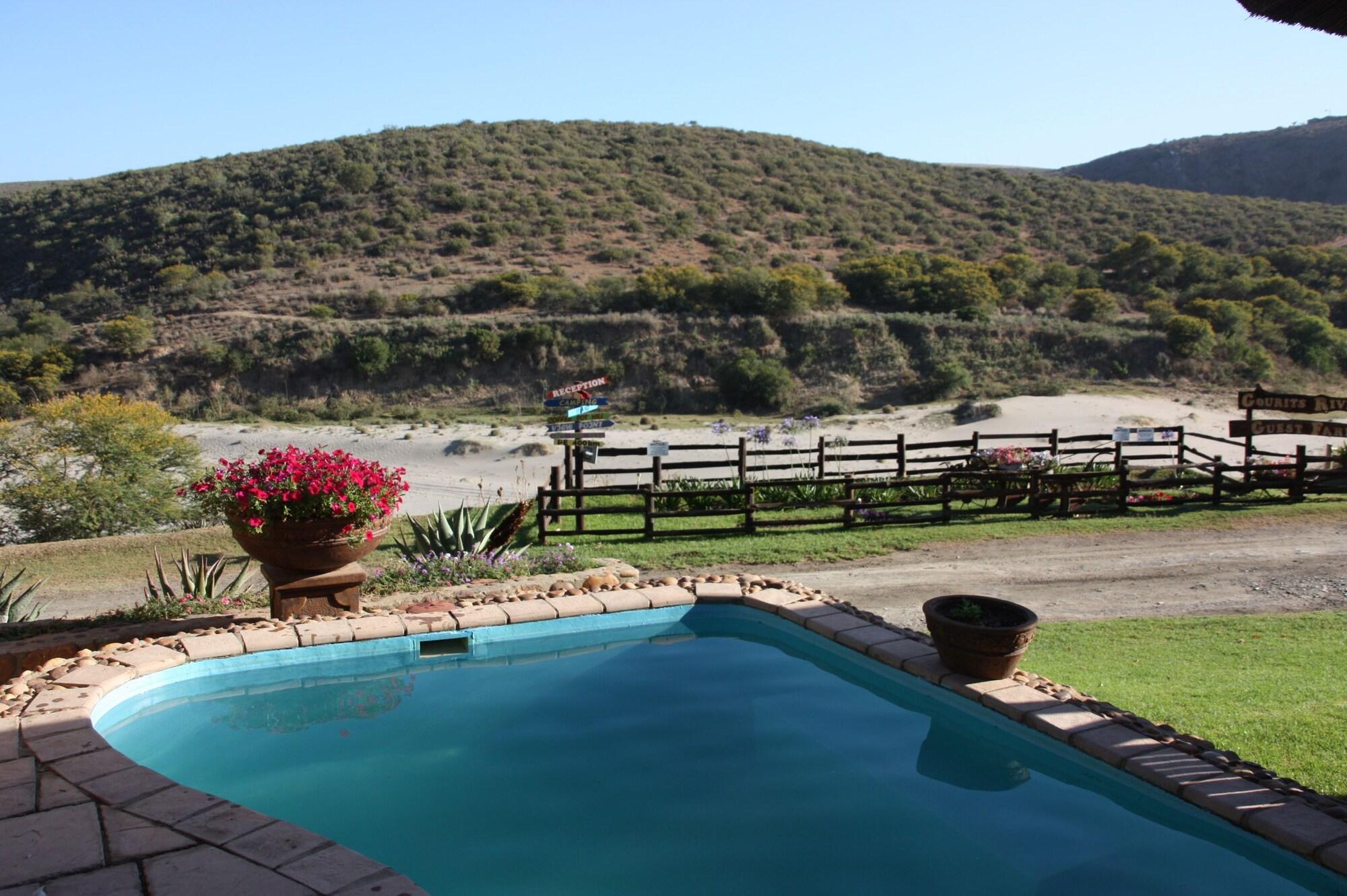 Vista Piscina Gourits River Guest Farm