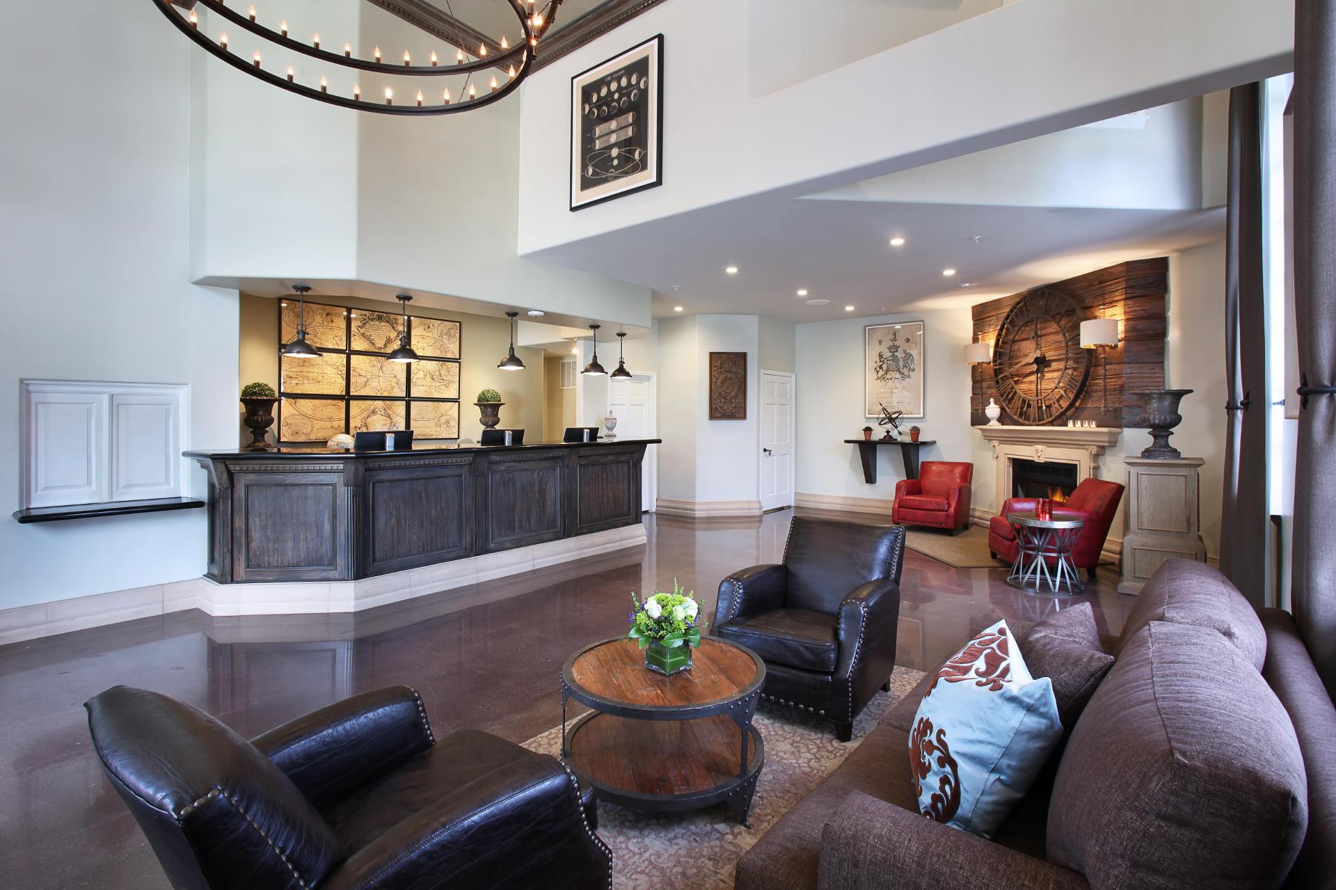 Vista Lobby Anaheim Camelot Inn & Suites