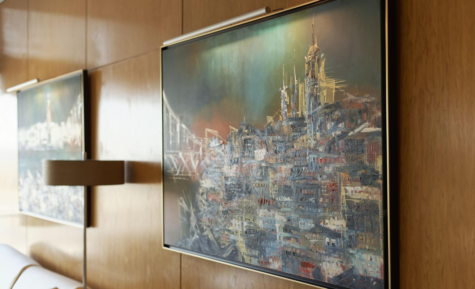 Vista Lobby Mercure Lisboa Almada