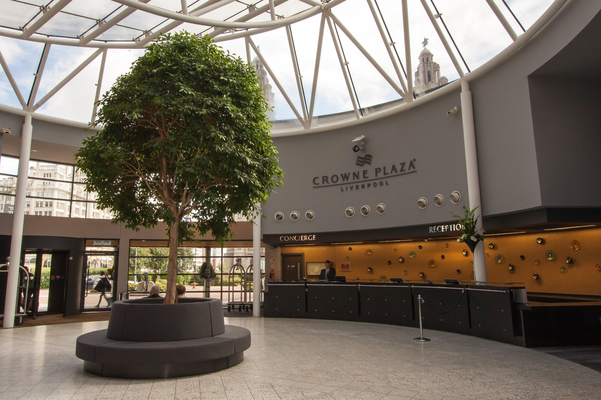 Vista Lobby Crowne Plaza Liverpool City Centre by IHG