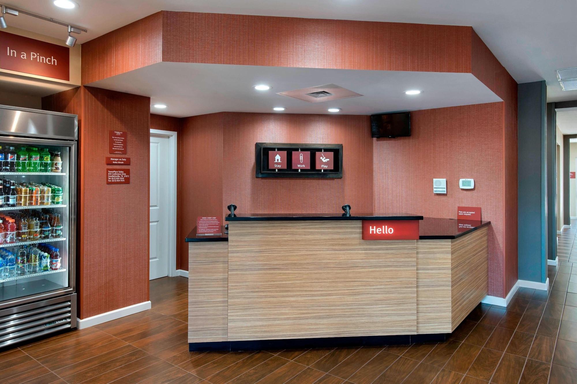 Vista Lobby TownePlace Suites by Marriott Nashville Goodlettsville