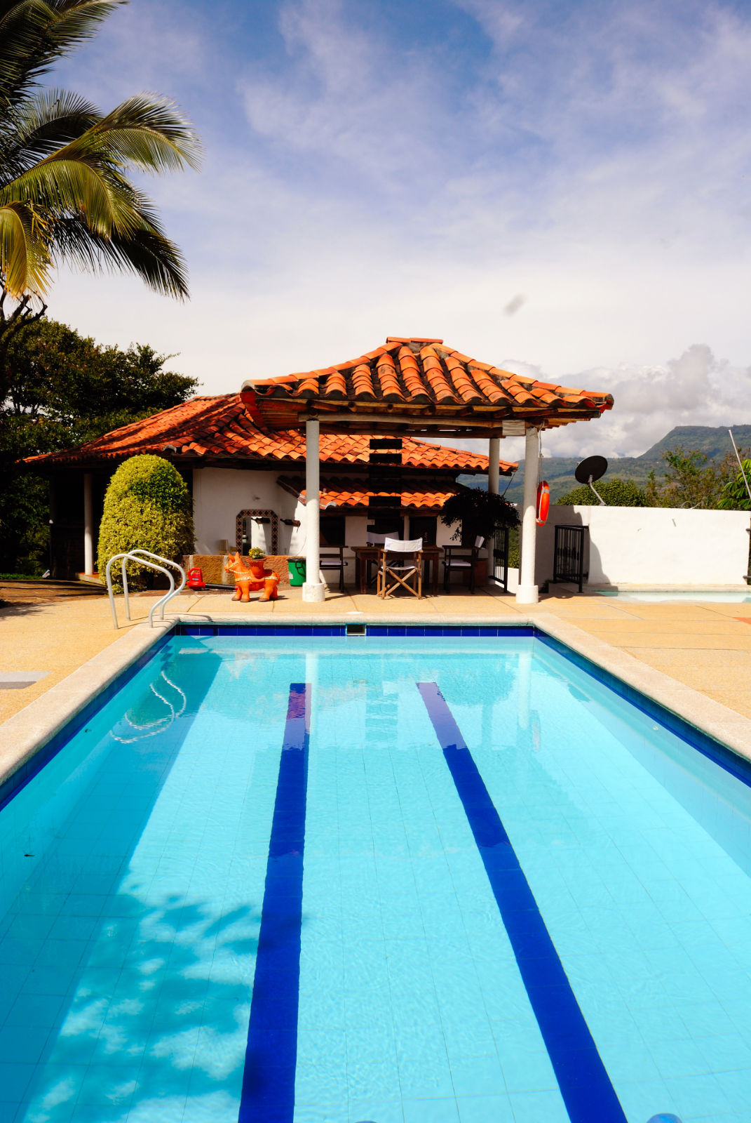 Vista Piscina Hotel Boutique Wassiki Campestre