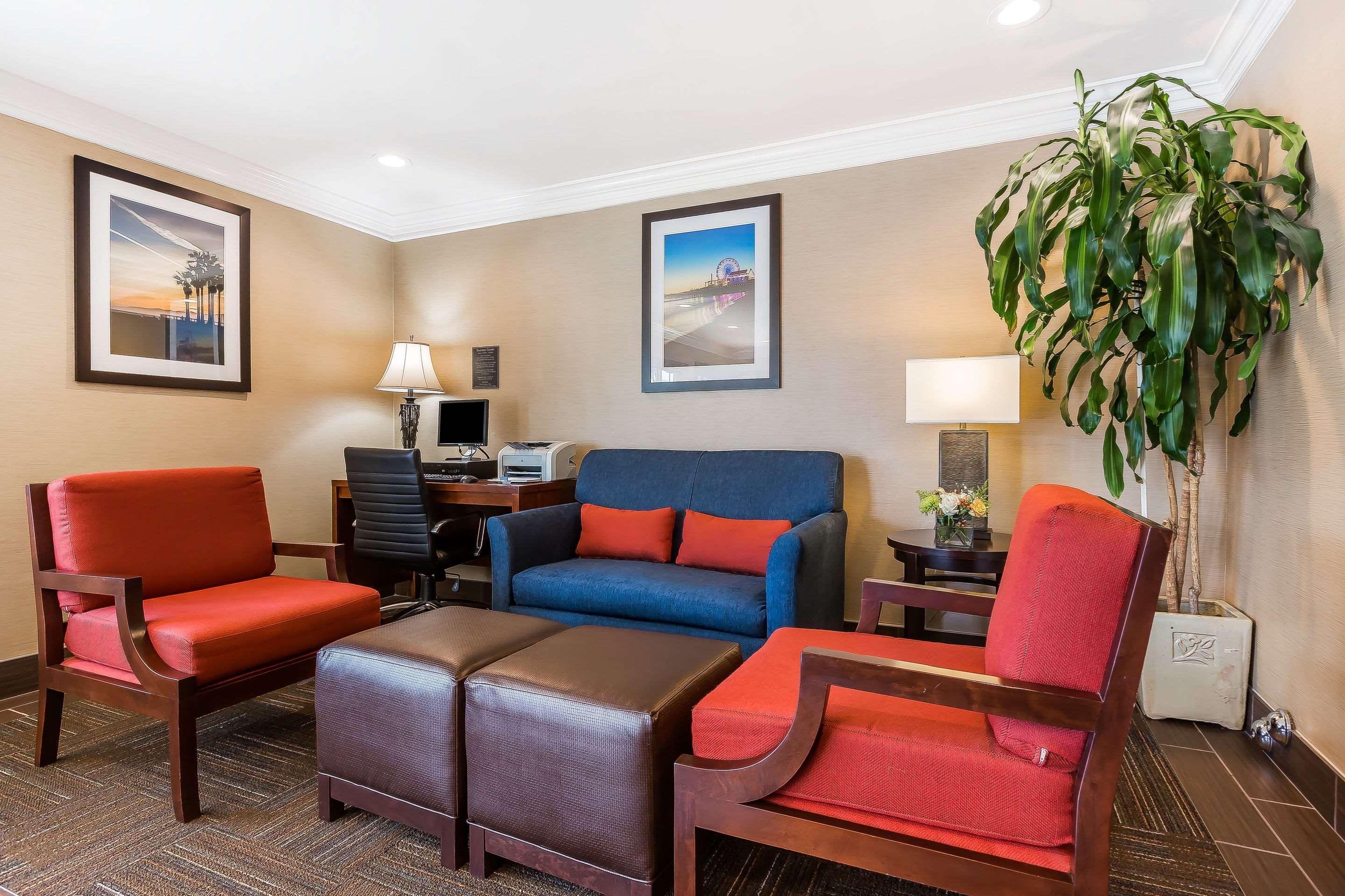Vista Lobby Comfort Inn Santa Monica - West Los Angeles