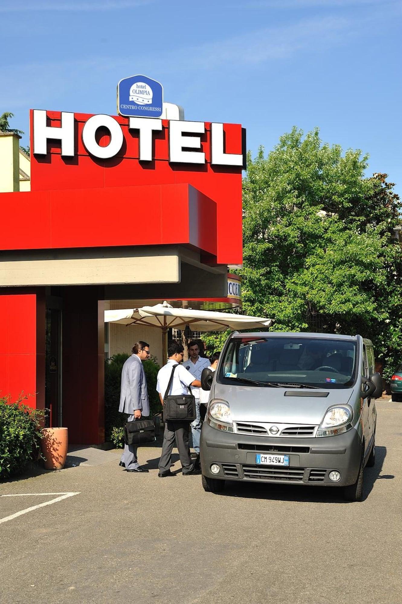 Vista Exterior Hotel Olimpia