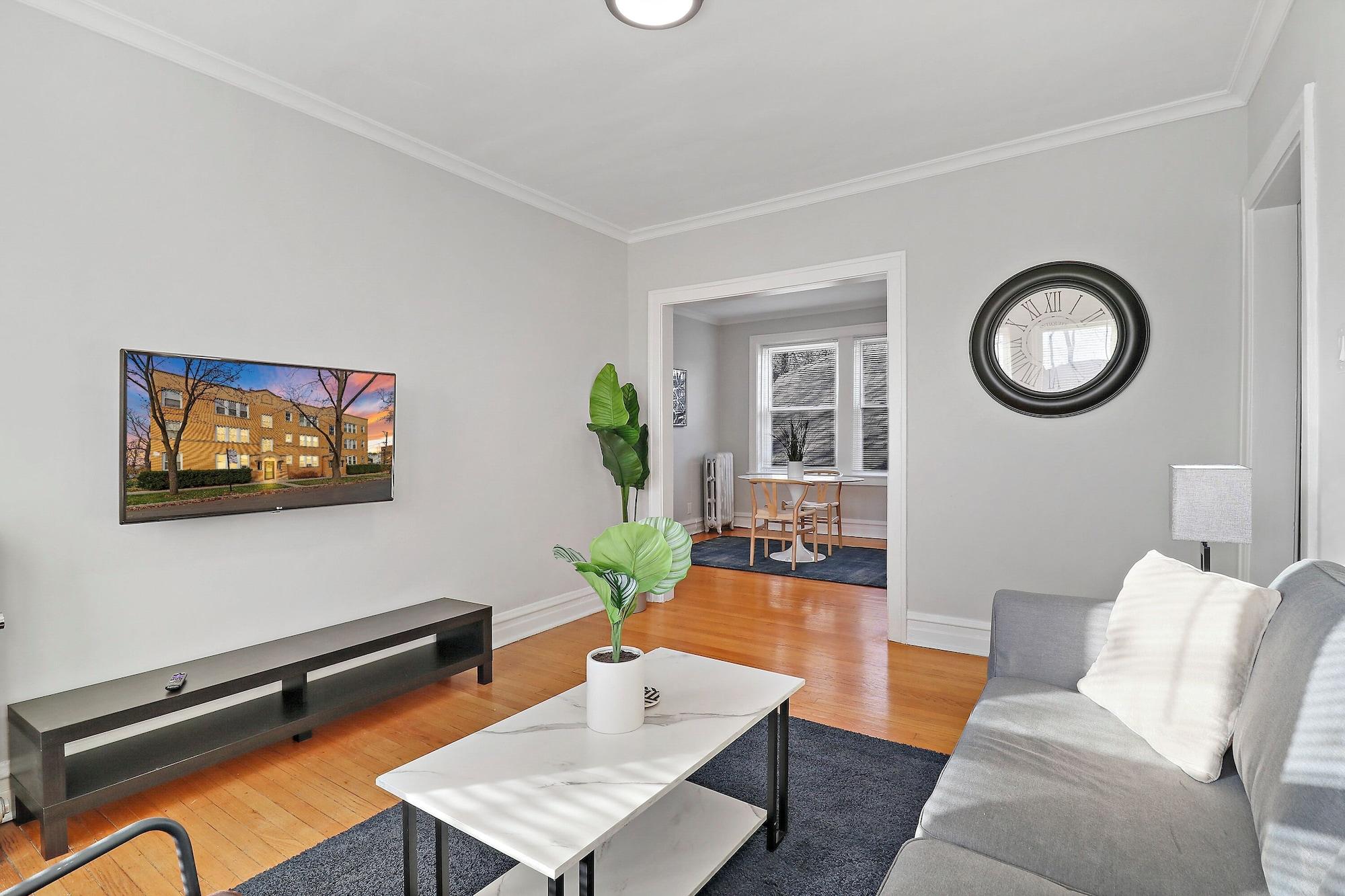 Comodidades del Alojamiento 1BR Airy Apt- Barry 2