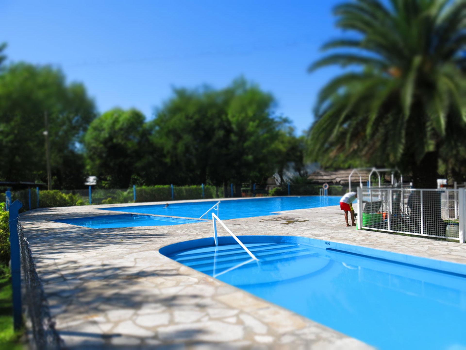 Vista Piscina Los Platanos Suites