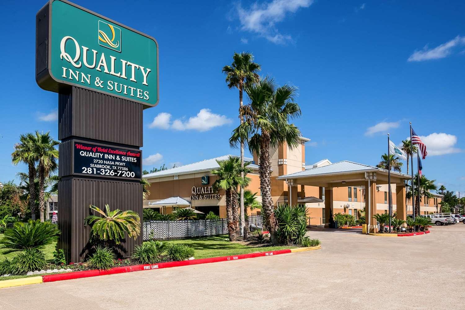 Vista Exterior Quality Inn & Suites Seabrook - NASA - Kemah