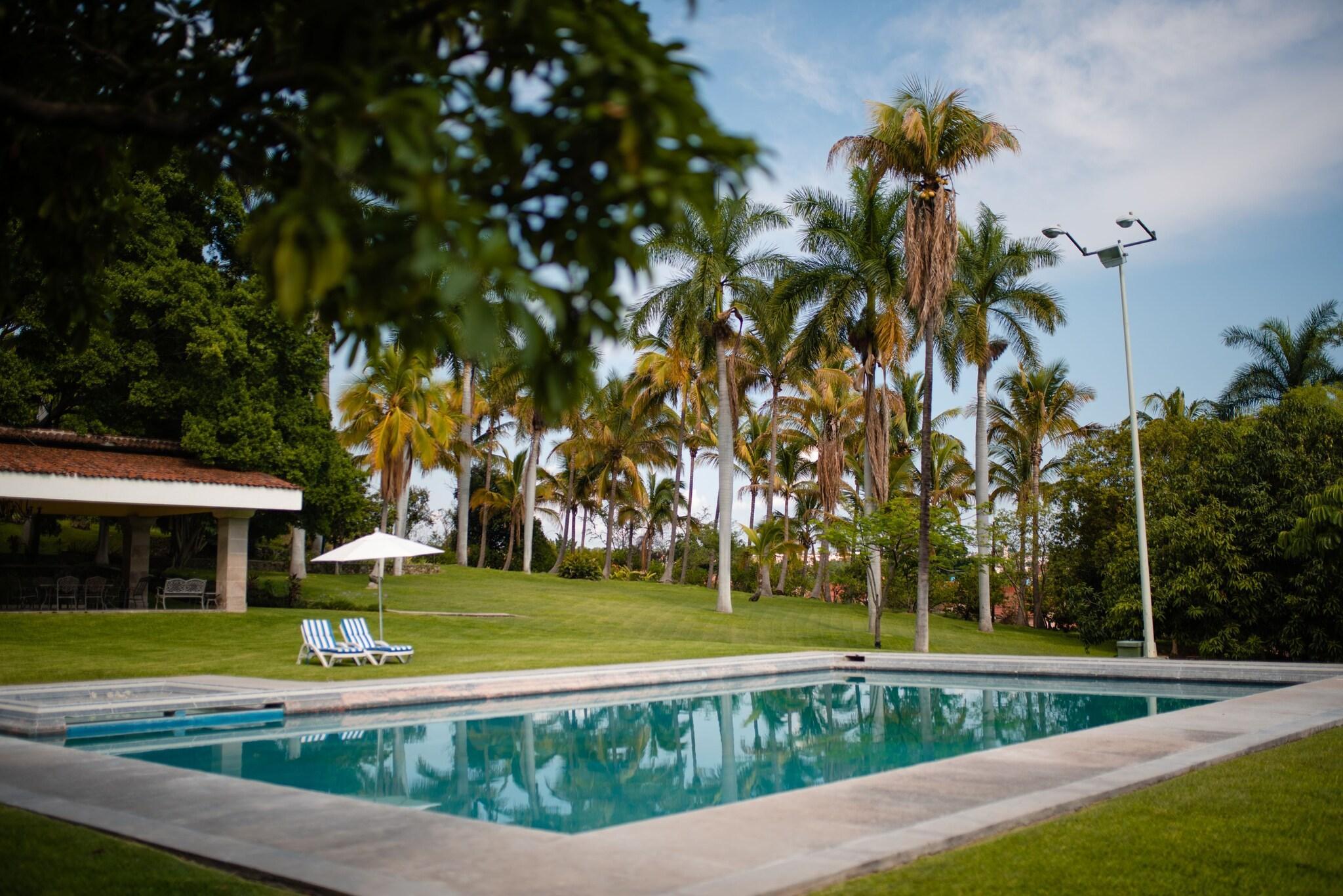 Vista Piscina Rancho La Joya