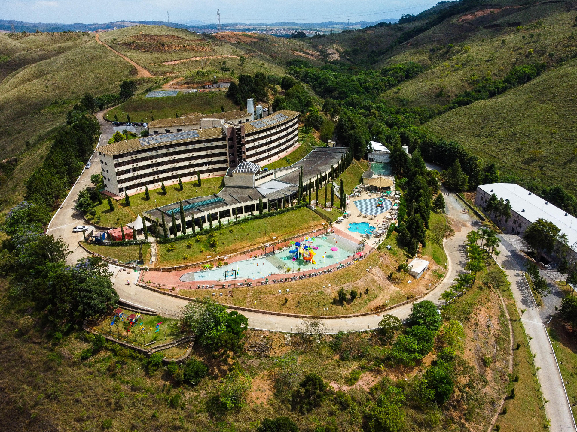 Vista Exterior Hotel Golden Park All Inclusive Poços de Caldas By Nacional Inn