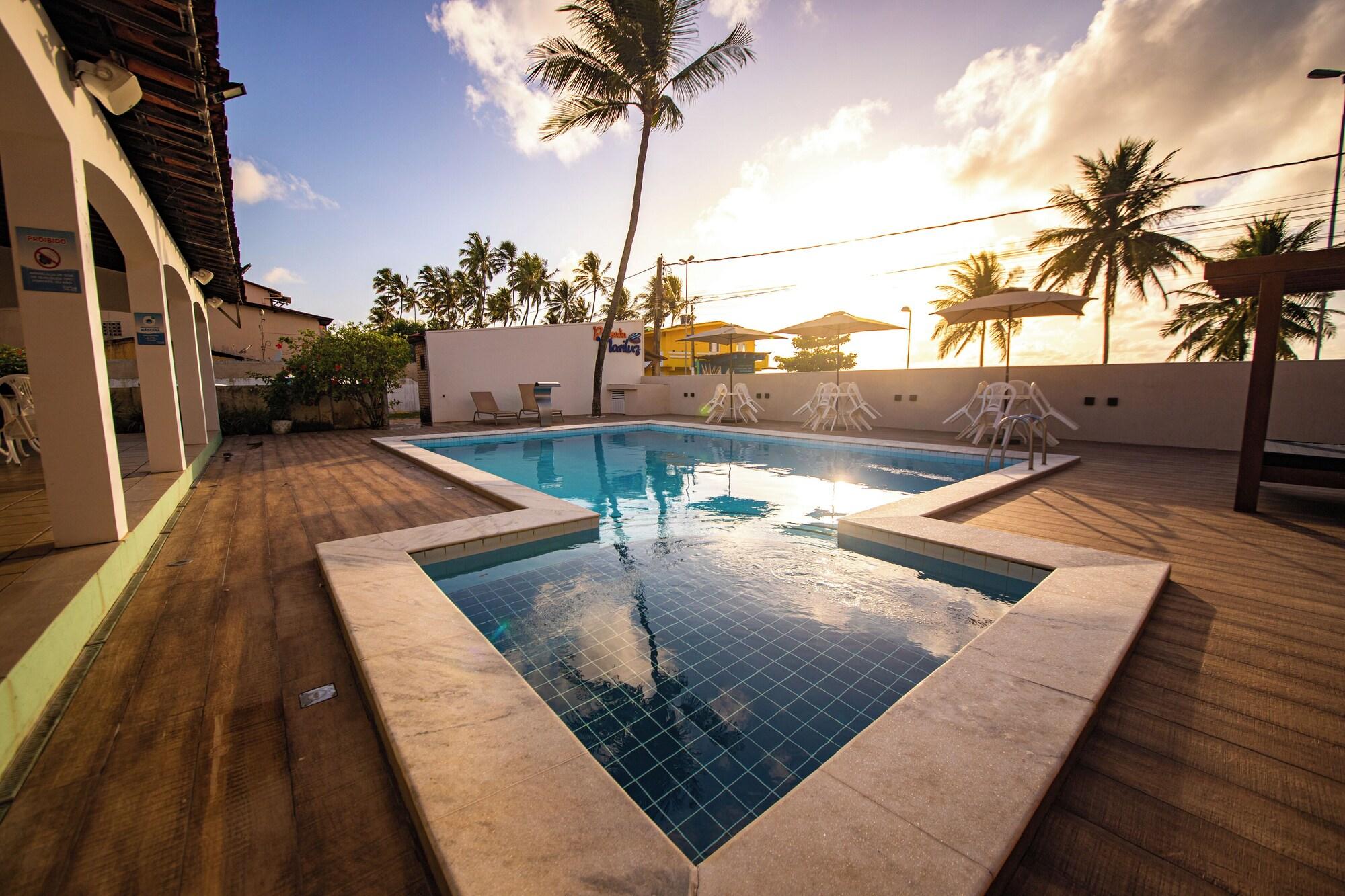 Vista Piscina Pousada Mariluz