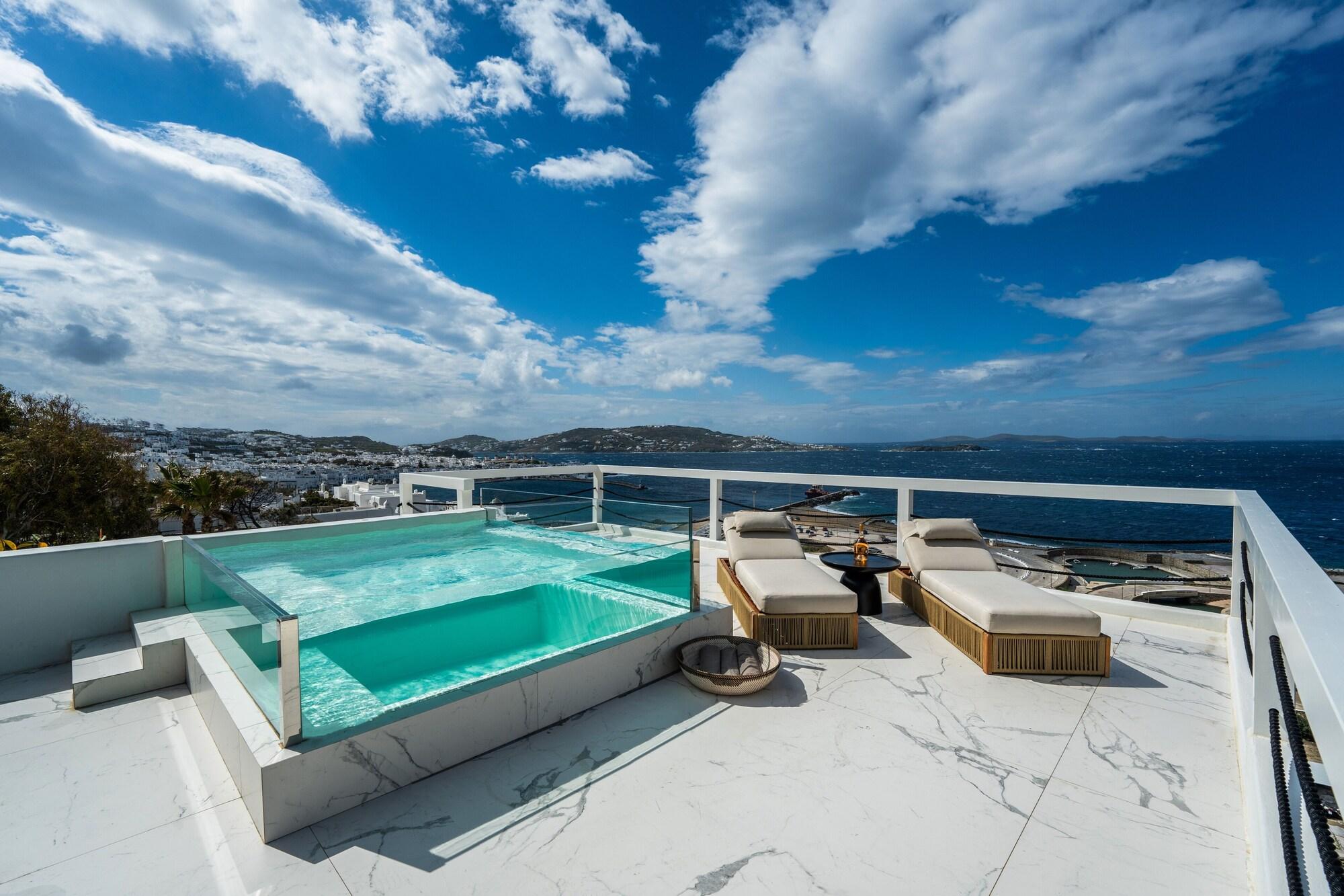 Vista Exterior Numi Suites