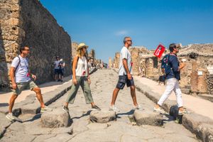 Actividad - Visita guiada a Pompeya con acceso prioritario desde Sorrento.