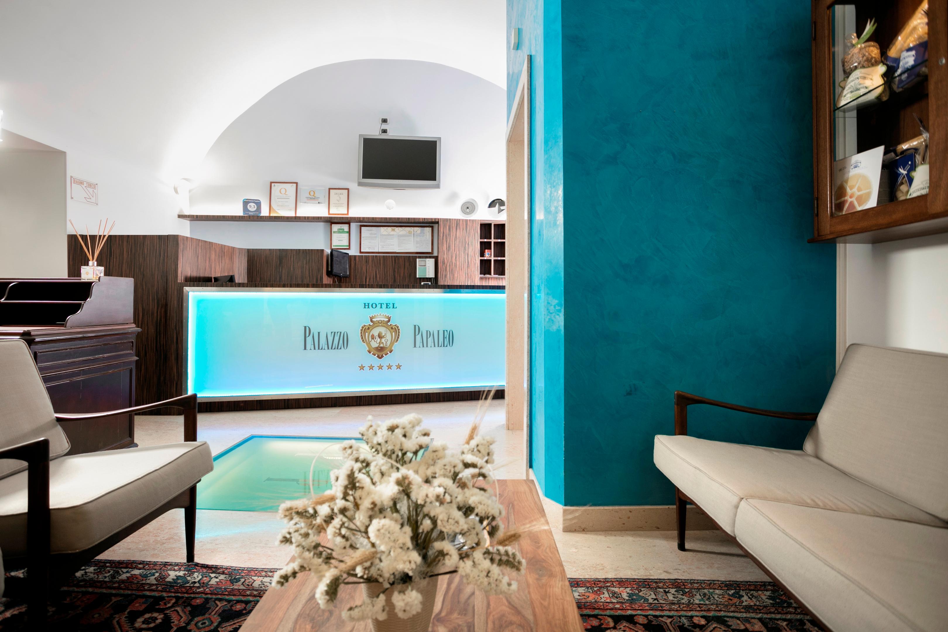 Vista Lobby Hotel Palazzo Papaleo