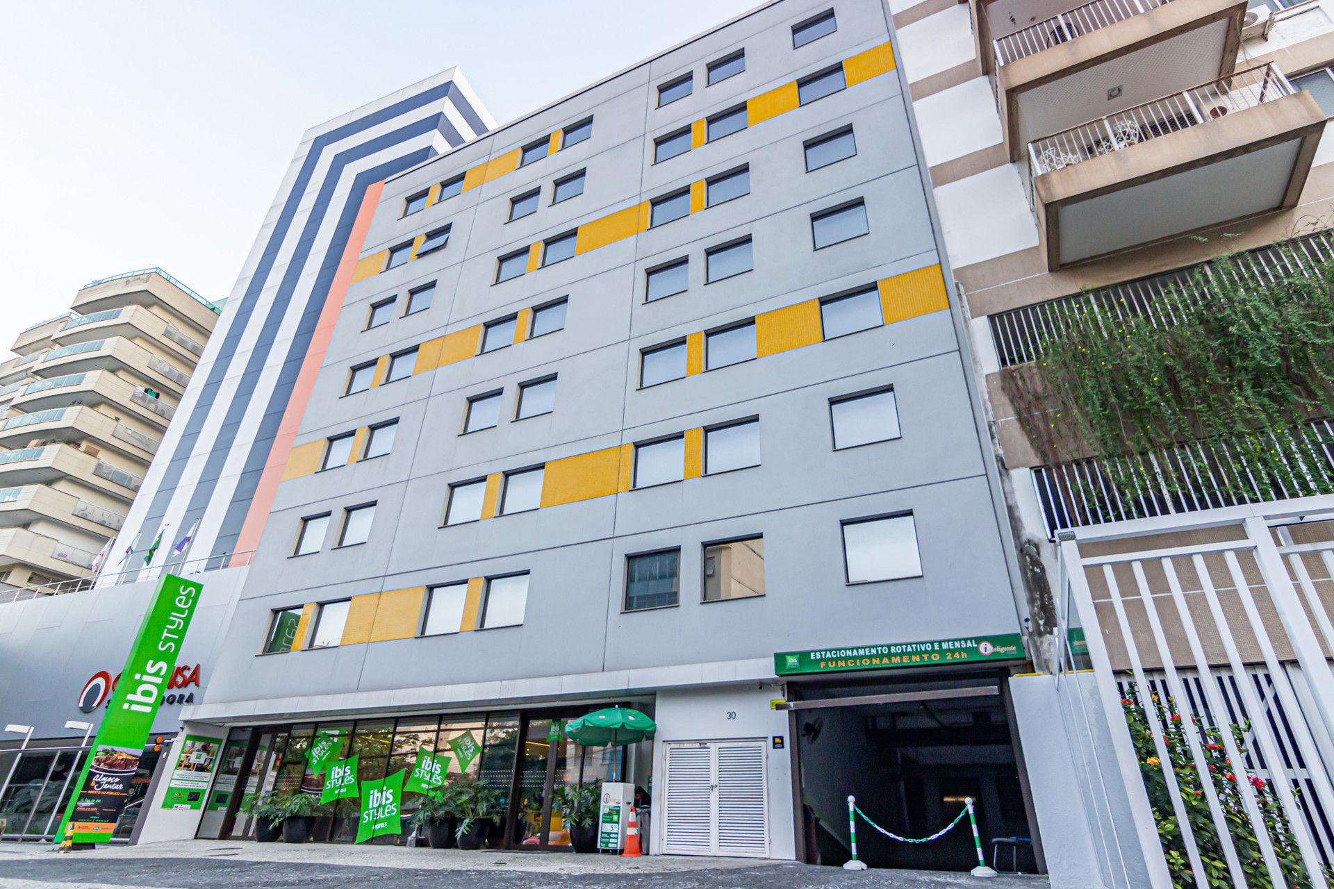 Vista Exterior Ibis Styles Rio de Janeiro Botafogo