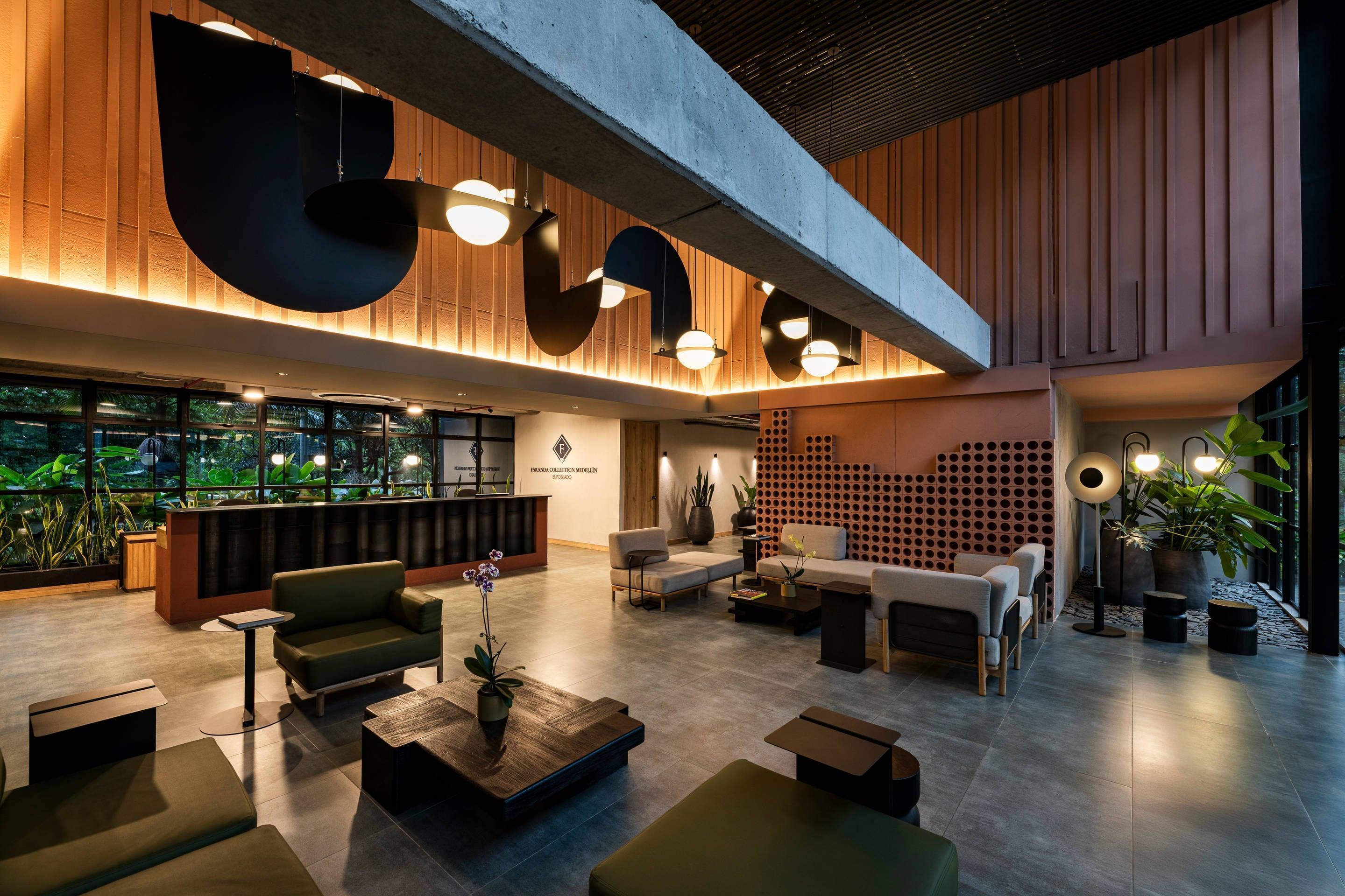 Vista Lobby Faranda Collection Medellin