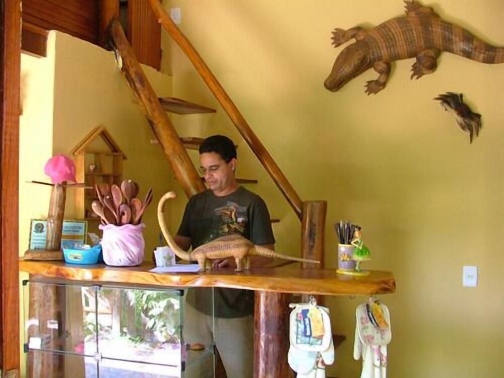 Vista Lobby Pousada Passarte