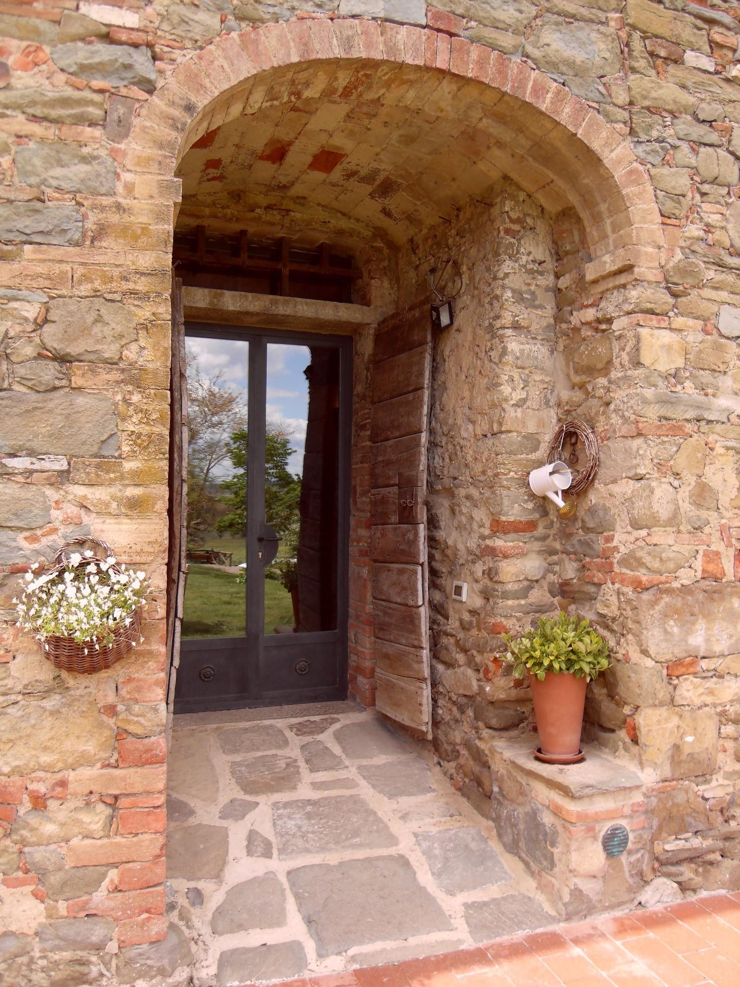 Vista Lobby Podere Pievina Delle Corti