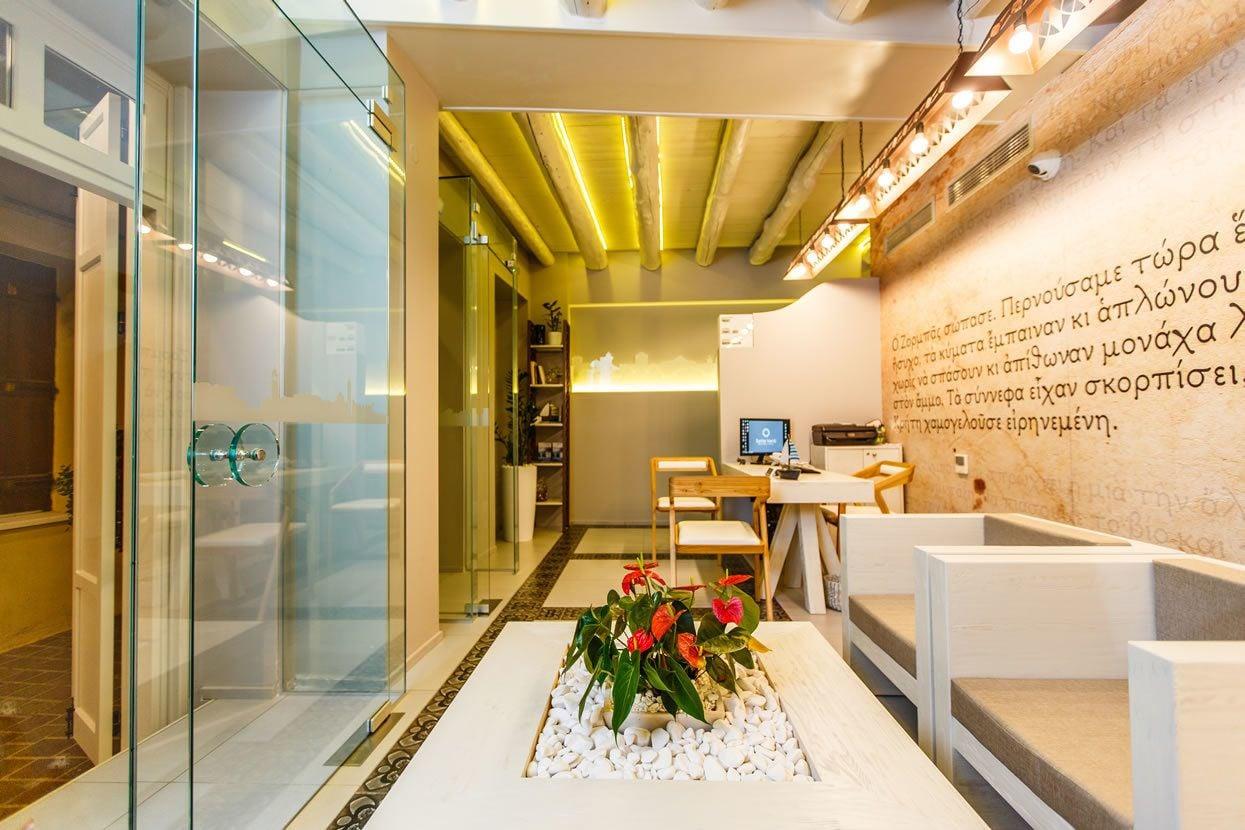 Vista Lobby Sette Venti Boutique Hotel