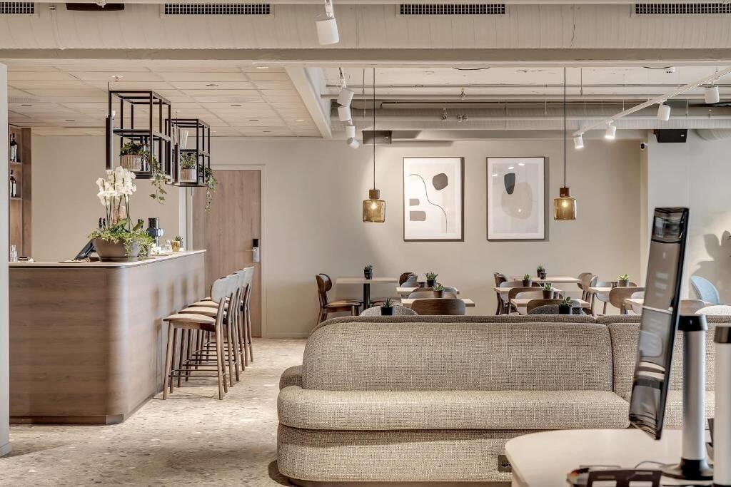 Vista Lobby Frichâ´s Hotel Hamar