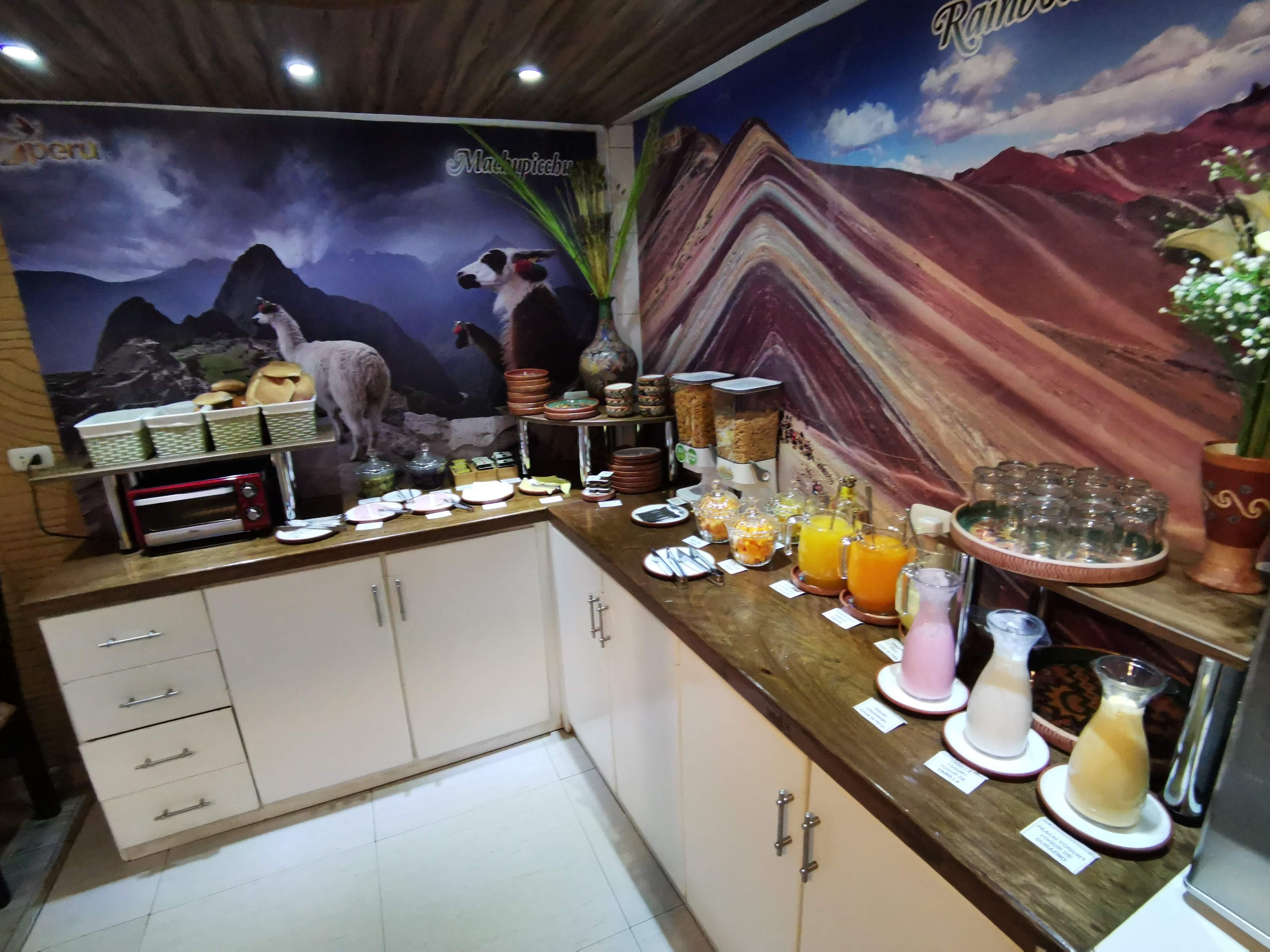 Restaurant Terrazas Del Inca Bed And Breakfast