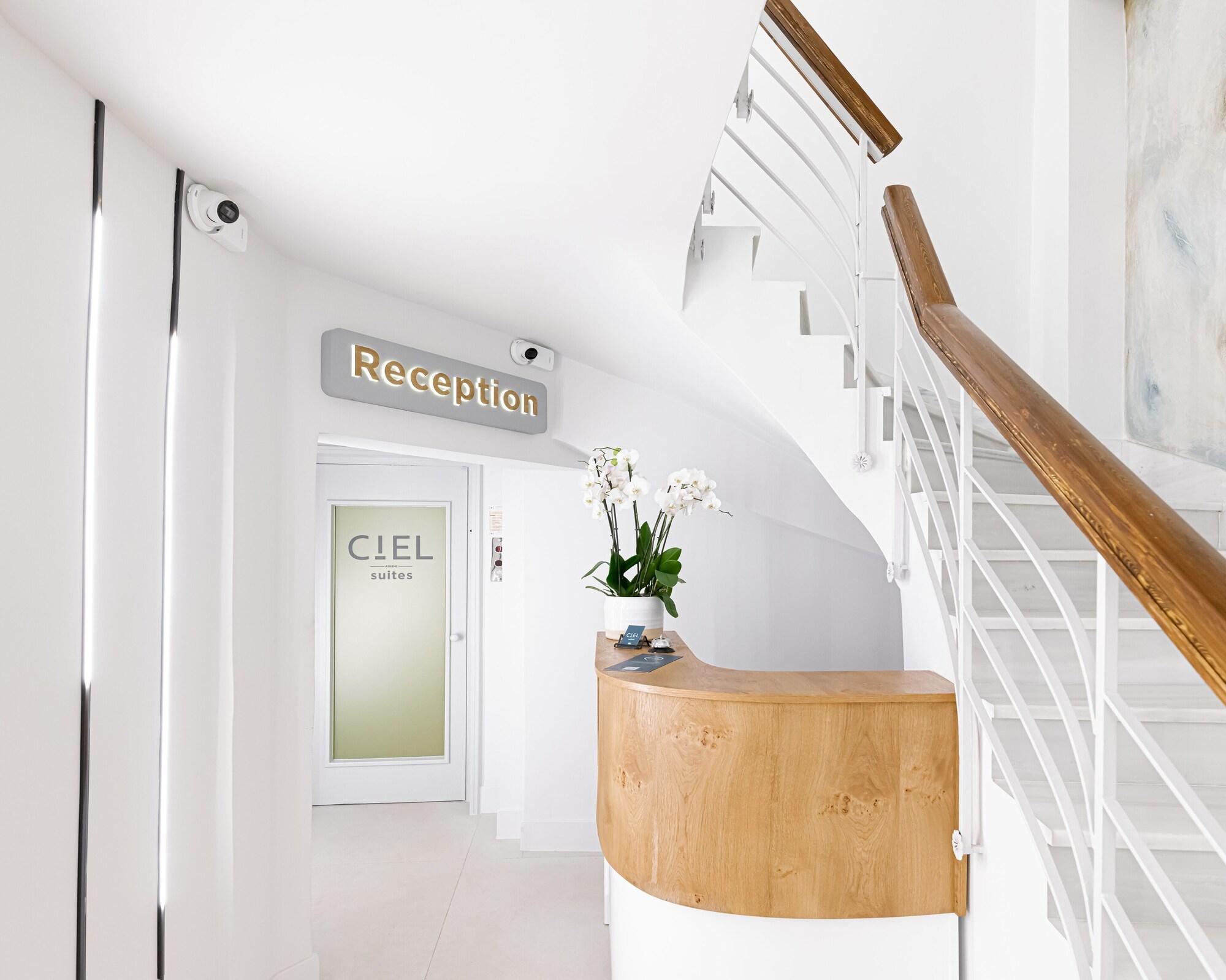 Vista Lobby Ciel Suites Athens