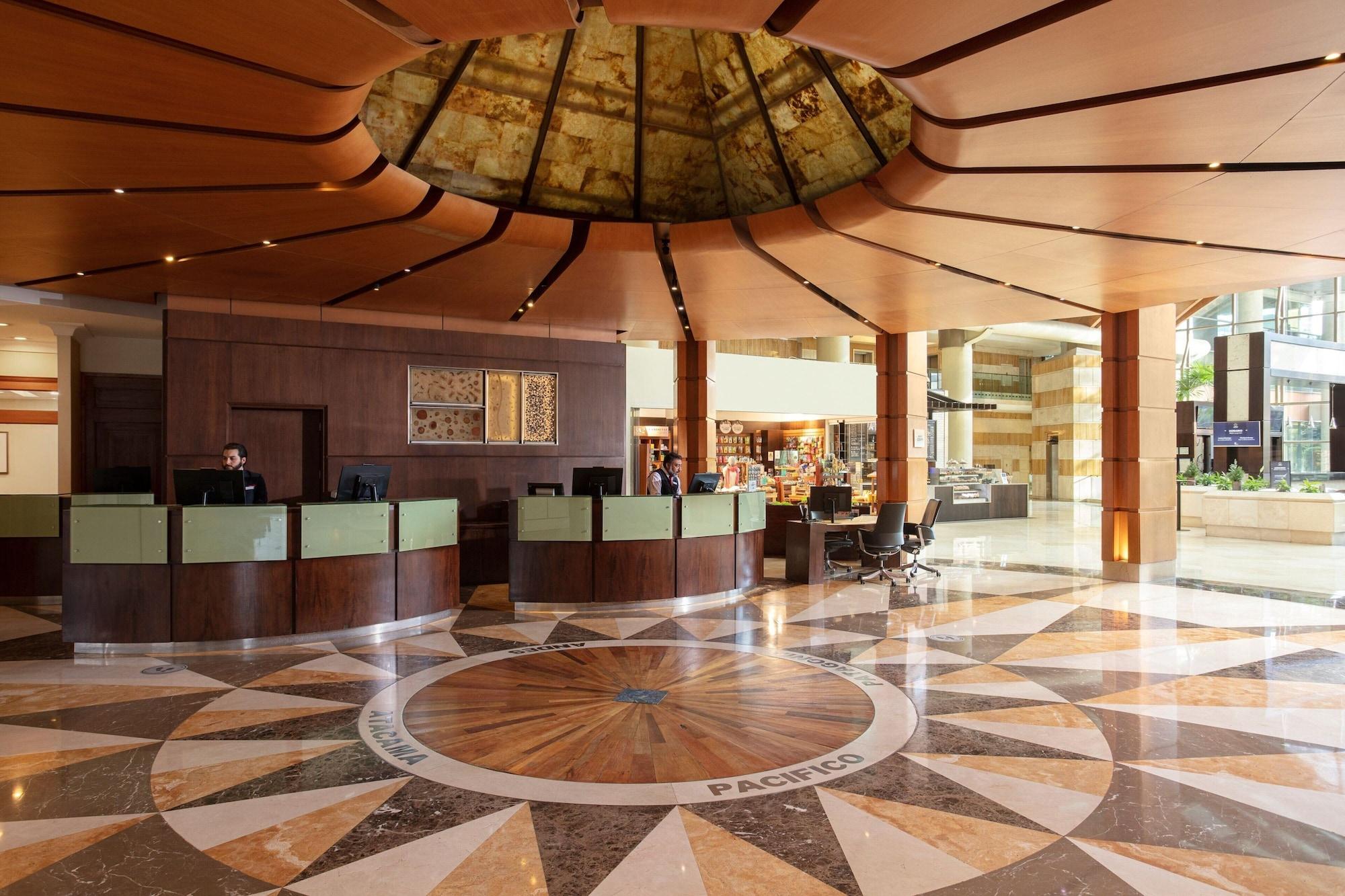 Vista Lobby Santiago Marriott Hotel
