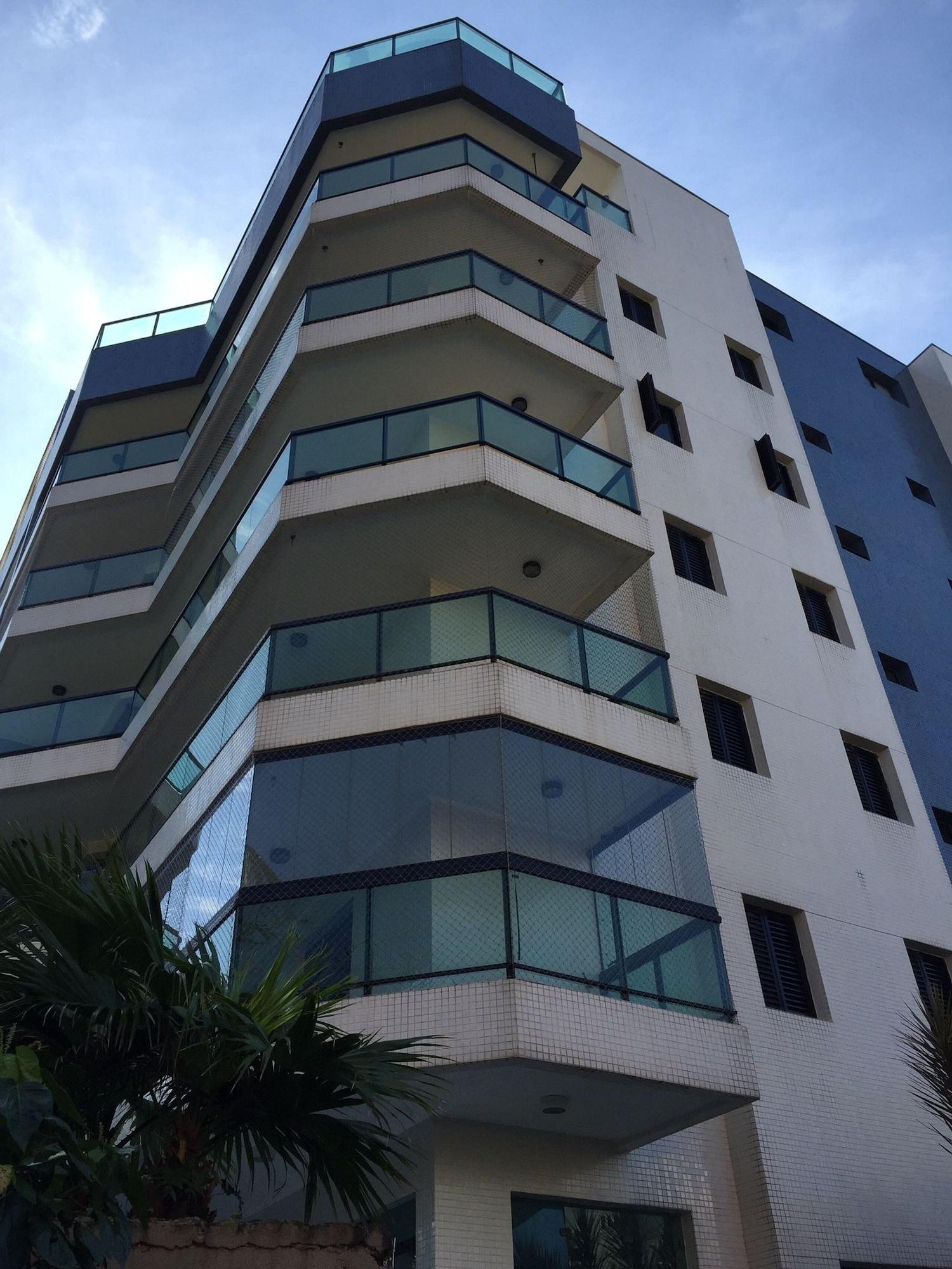 Vista Exterior Riviera: M4 Giardino 44A, frente Praia, 4Dorms, 3Banh, 2Gar, Varanda Gourmet com Churrasqueira