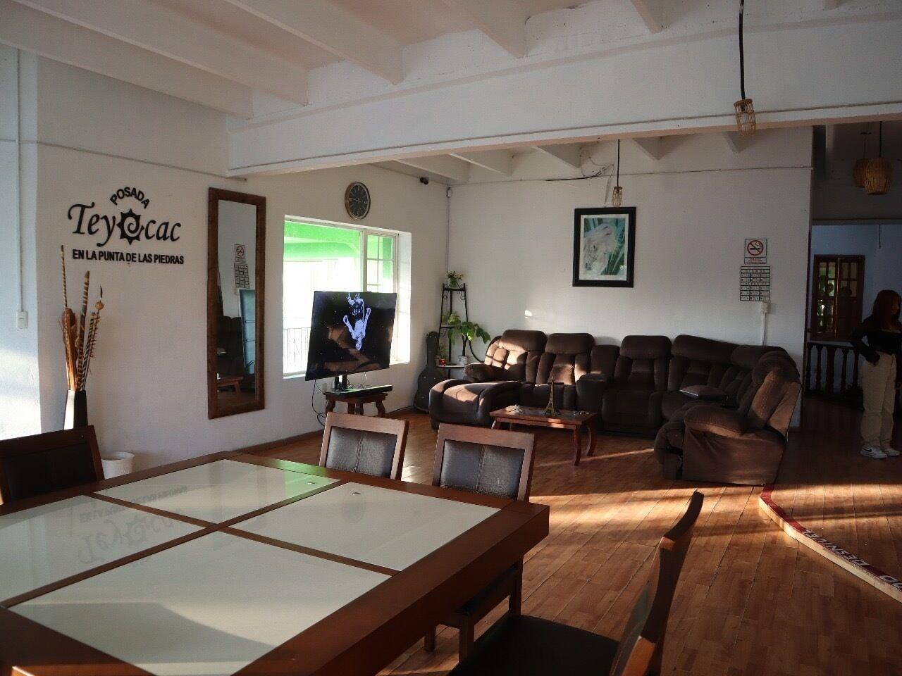 Vista Lobby Posada Teyecac