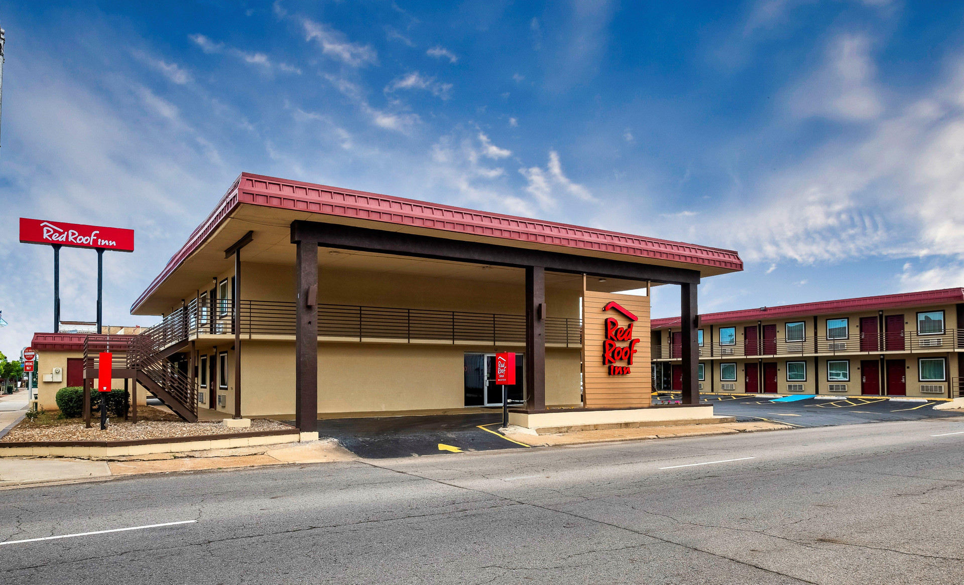 Vista Exterior Red Roof Inn Fort Smith Downtown