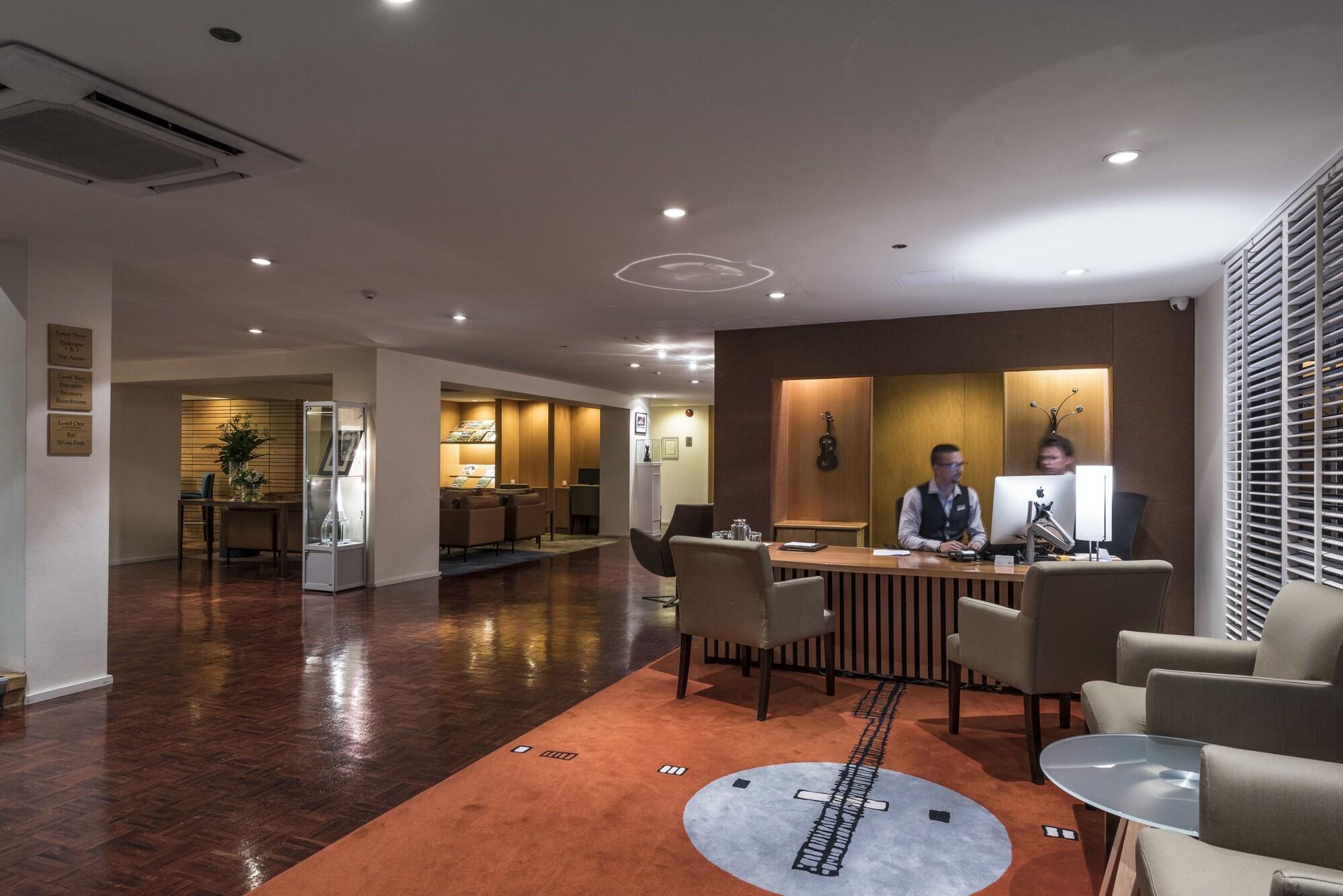 Vista Lobby The George Christchurch