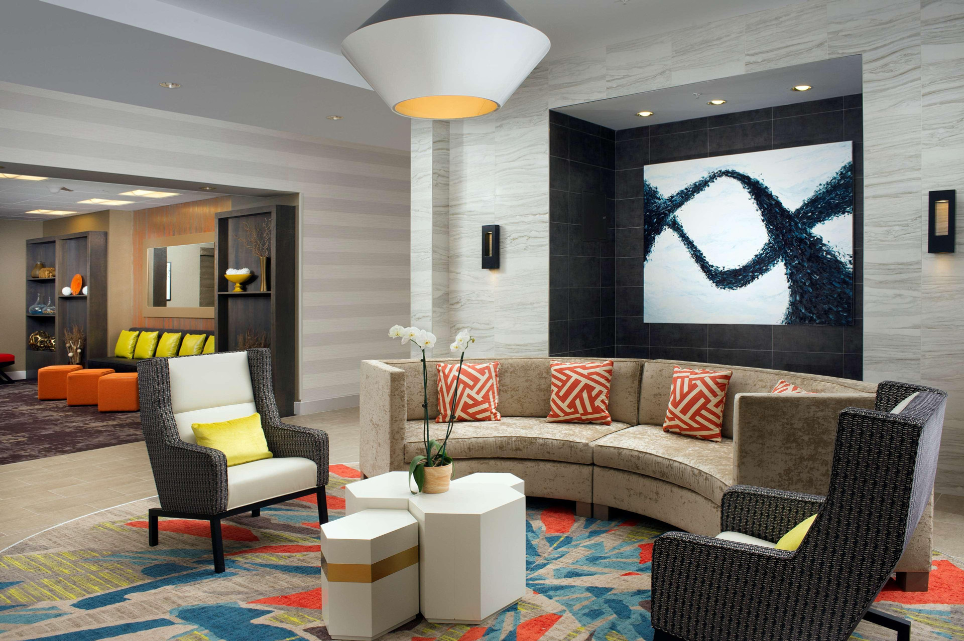 Vista Lobby Homewood Suites by Hilton Miami Downtown/Brickell