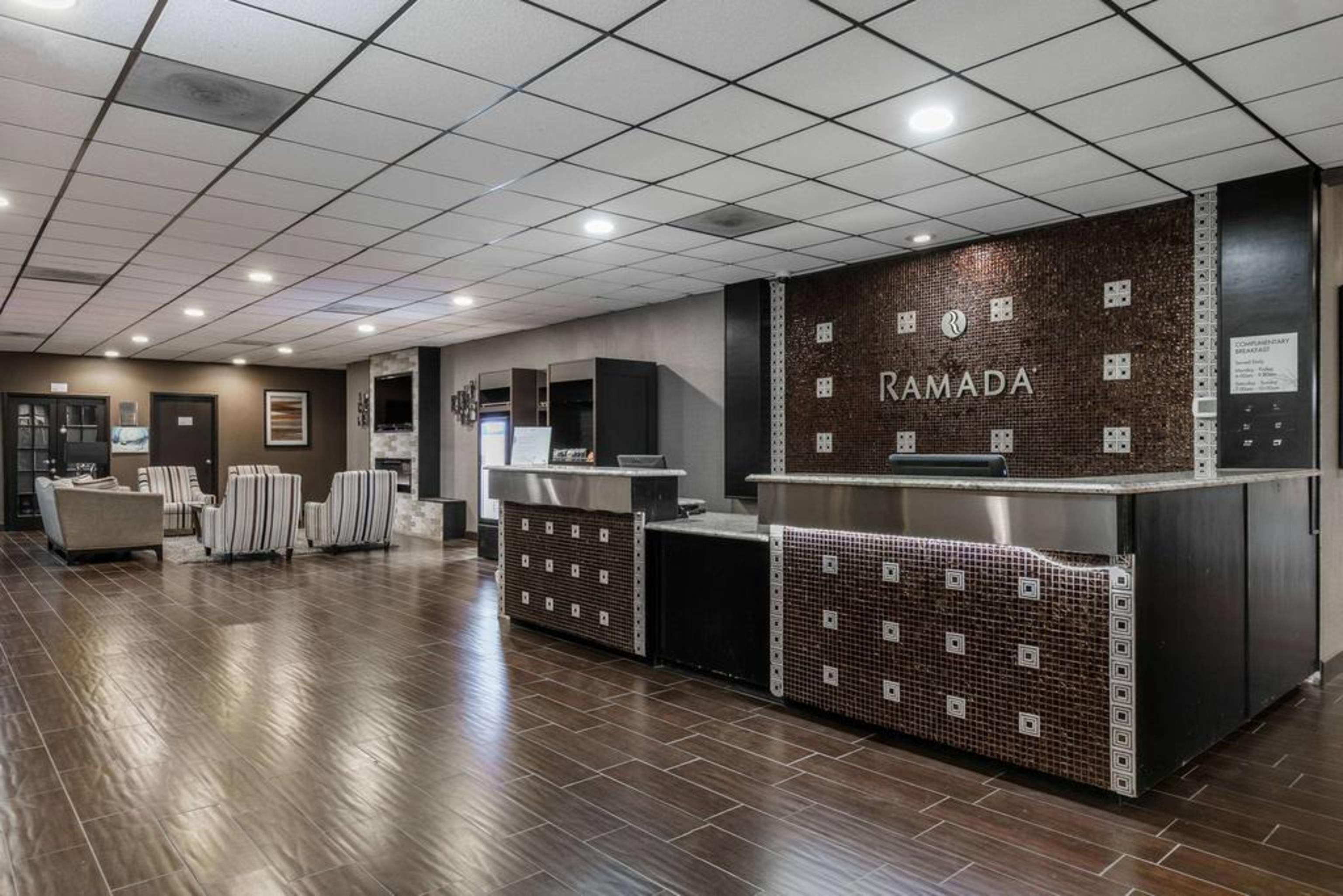 Vista Lobby Ramada by Wyndham Odessa Near University of Texas Permian