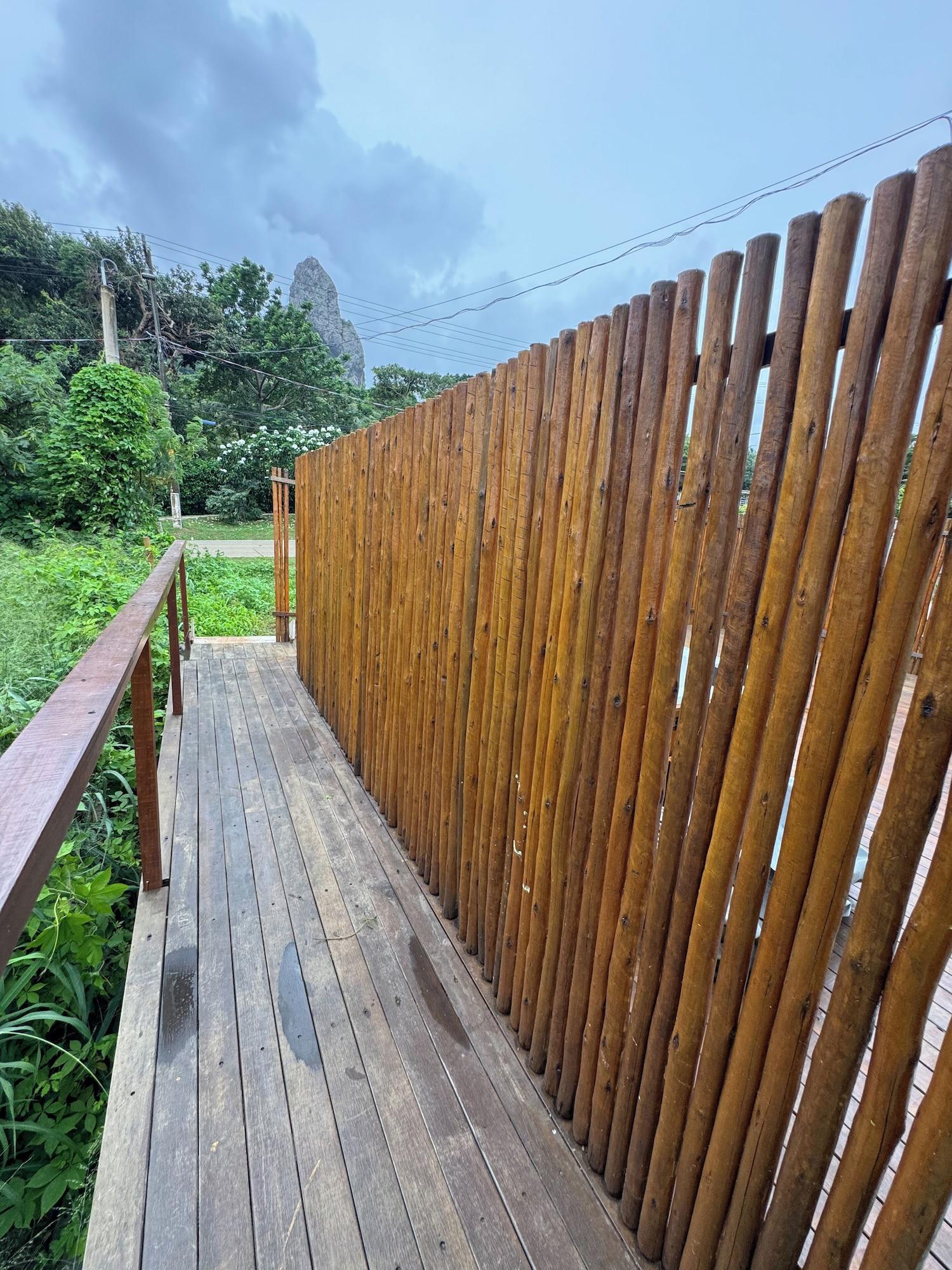 Vista da fachada Pousada Dias em Noronha