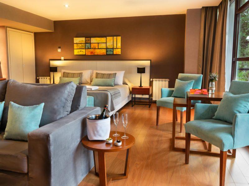 Zona de estar Hotel Bosque del Nahuel Boutique & Spa