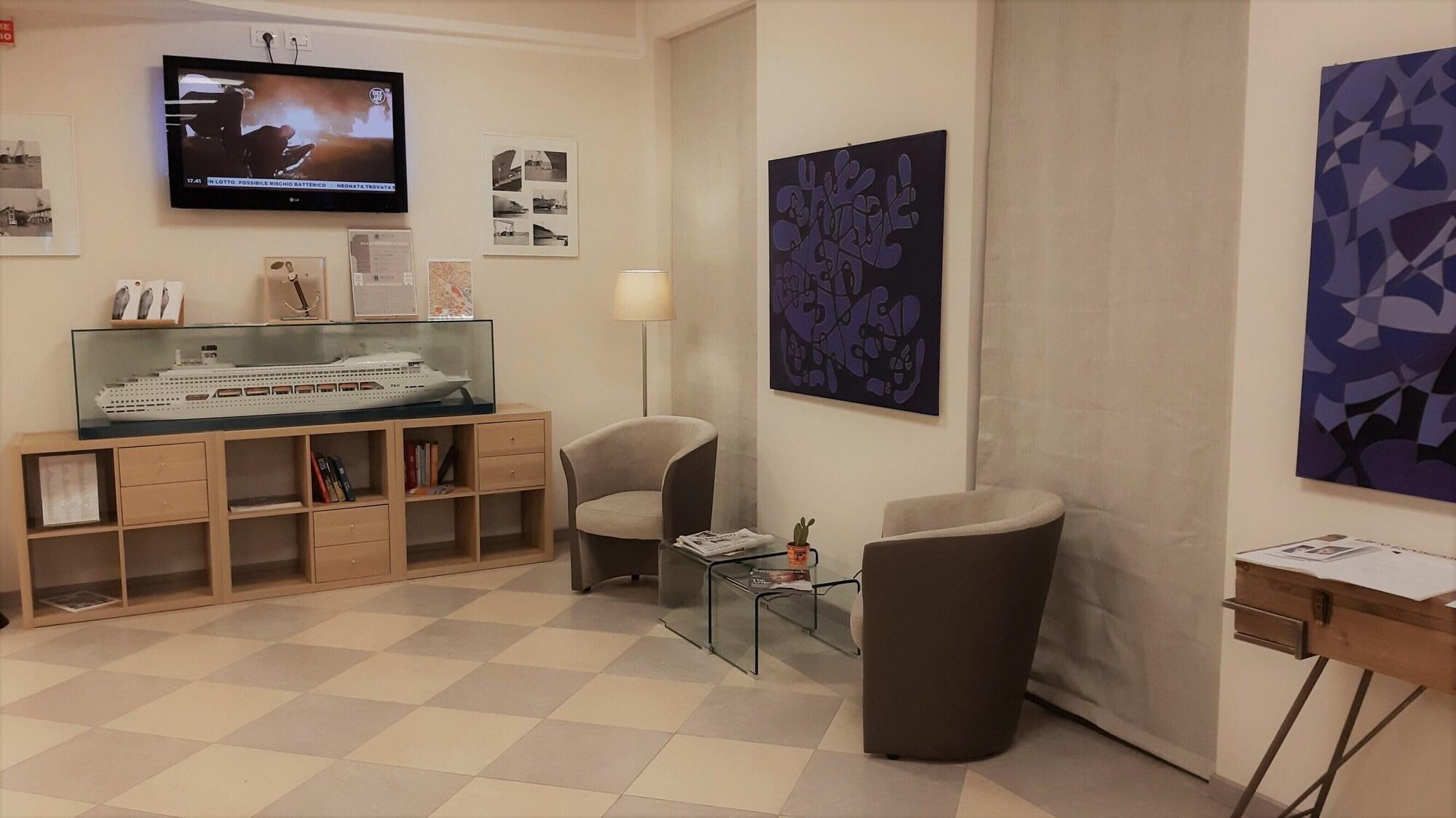 Vista Lobby Nuovo Albergo Operai